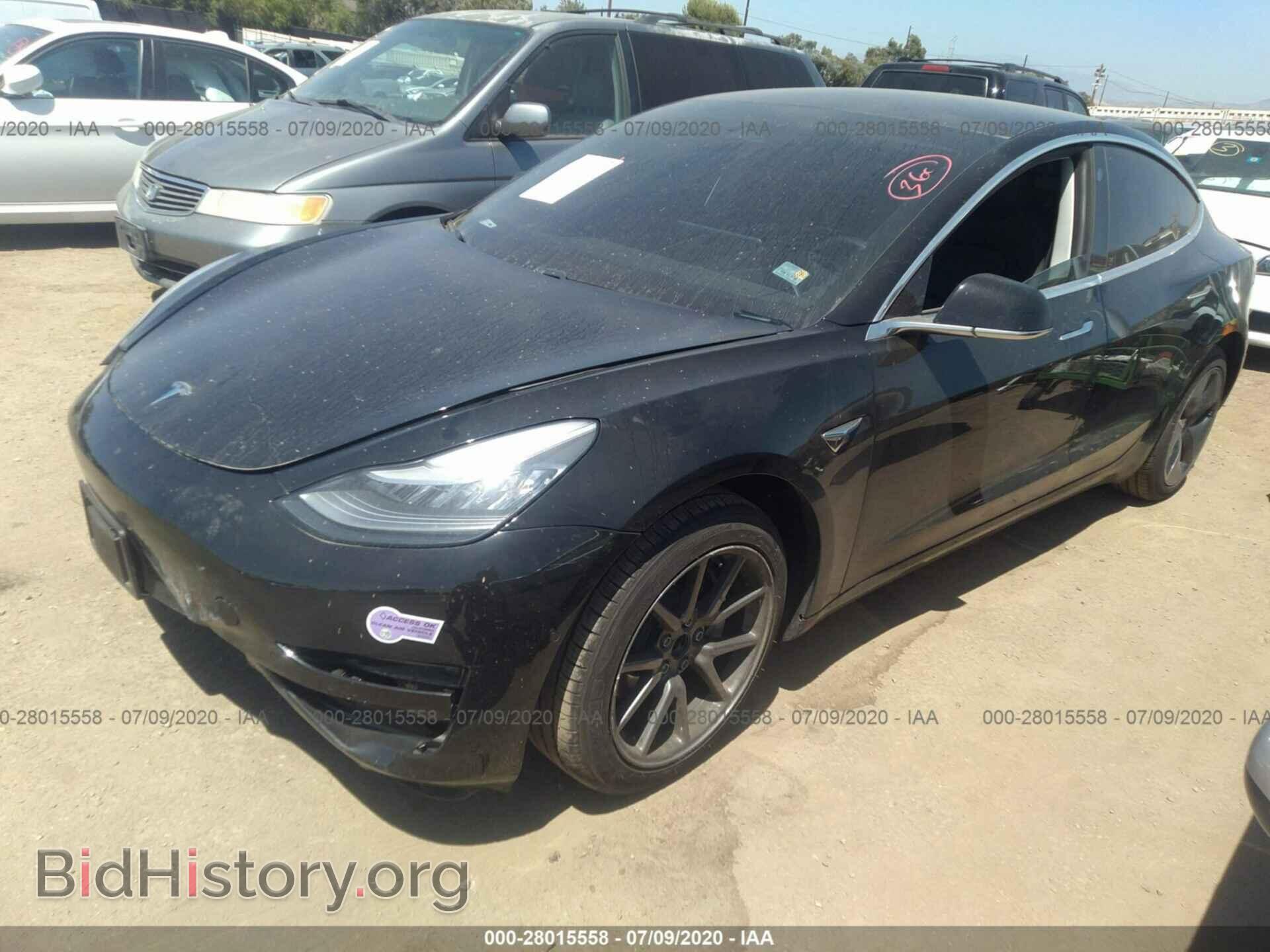 2019 TESLA MODEL 3 - VIN: 5YJ3E1EA4KF305771 - Фото 2