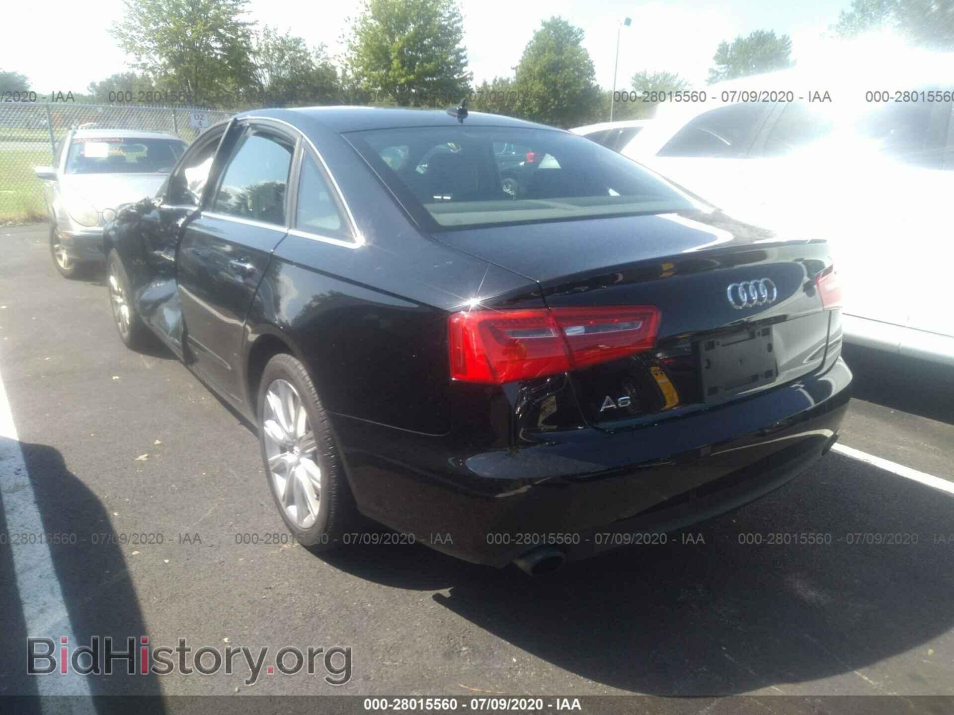 2014 AUDI A6 - VIN: WAUGFAFC0EN074756 - Фото 3