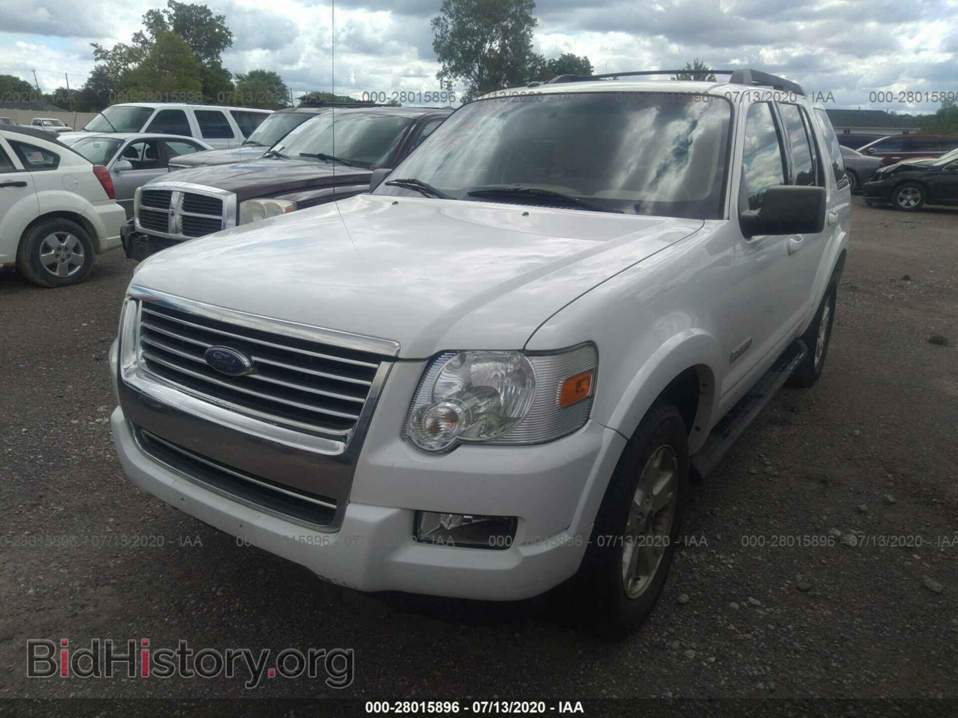 2007 FORD EXPLORER - VIN: 1FMEU73E77UB61244 - Фото 2