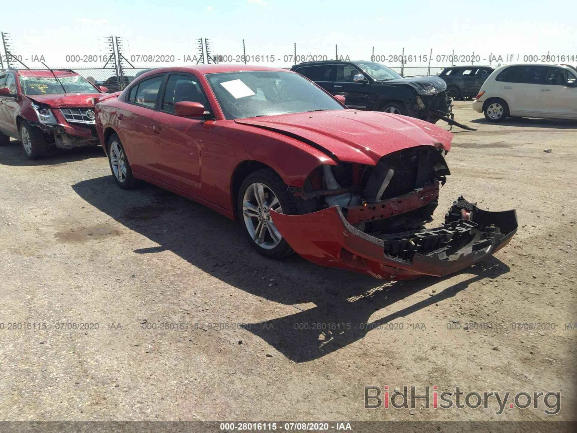 Photo 2C3CDXJG2CH183668 - DODGE CHARGER 2012