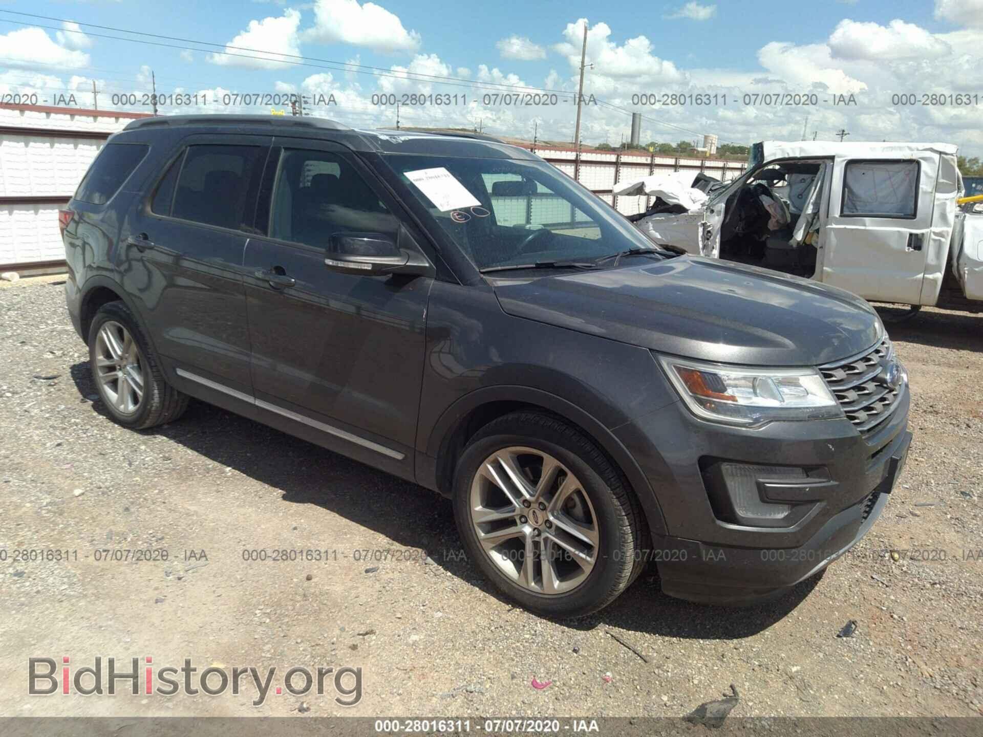 Photo 1FM5K7D8XGGB94459 - FORD EXPLORER 2016