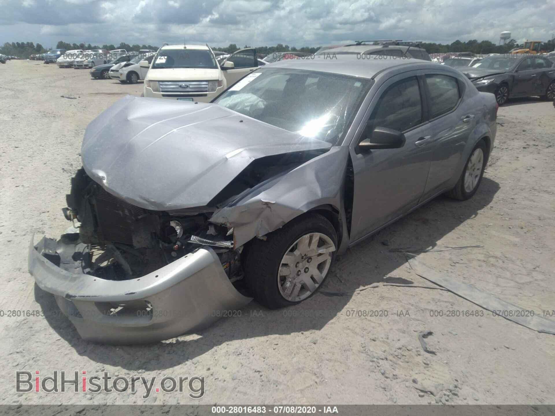 2013 DODGE AVENGER - VIN: 1C3CDZAB7DN645991 - Photo 2