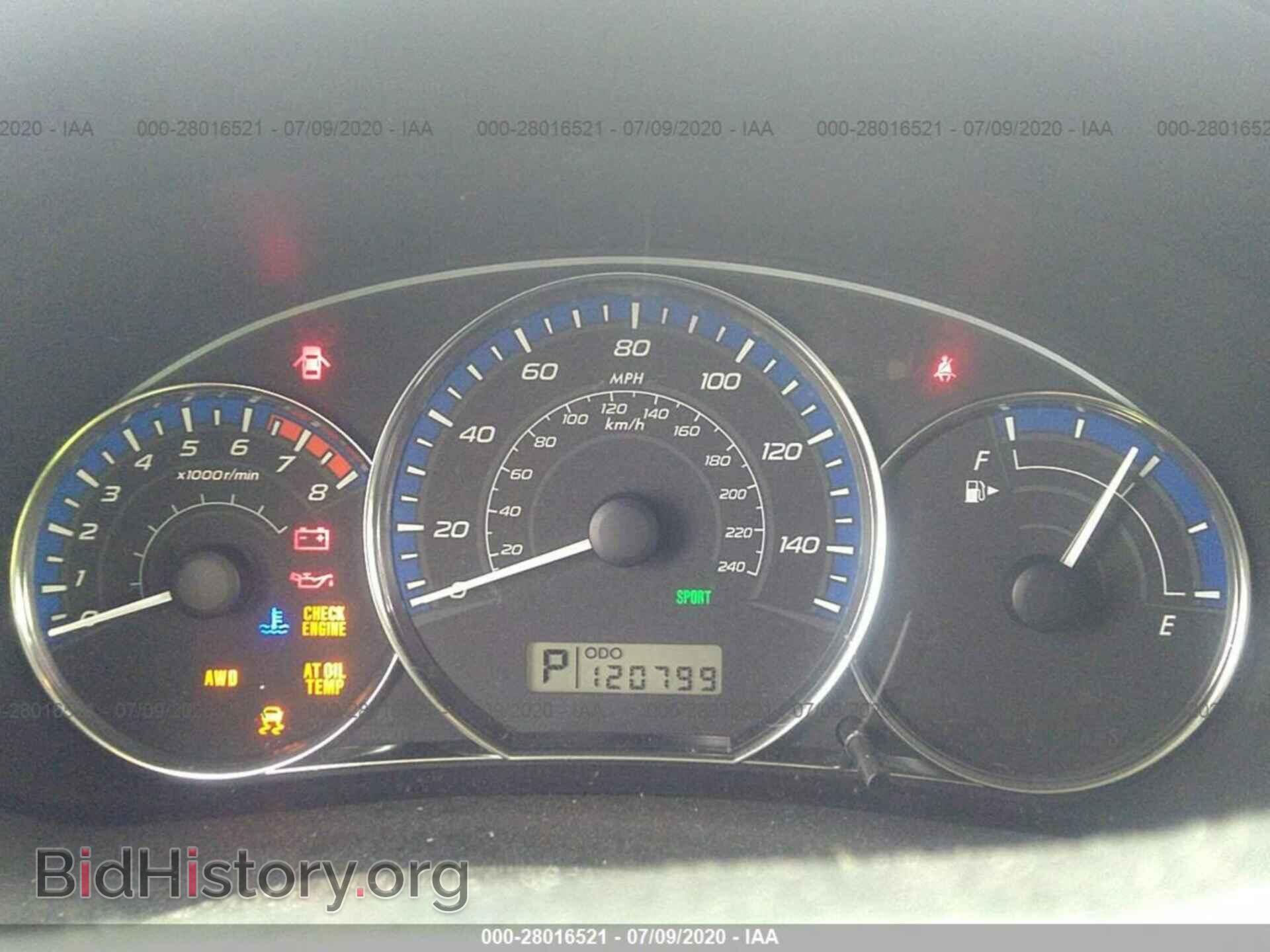 2011 SUBARU FORESTER - VIN: JF2SHADC6BH726155 - Фото 7