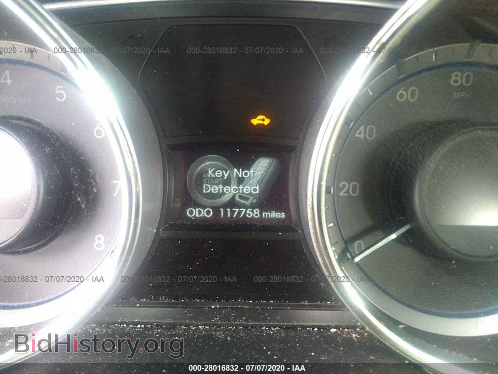 2012 HYUNDAI SONATA - VIN: 5NPEC4AC3CH339663 - Фото 7