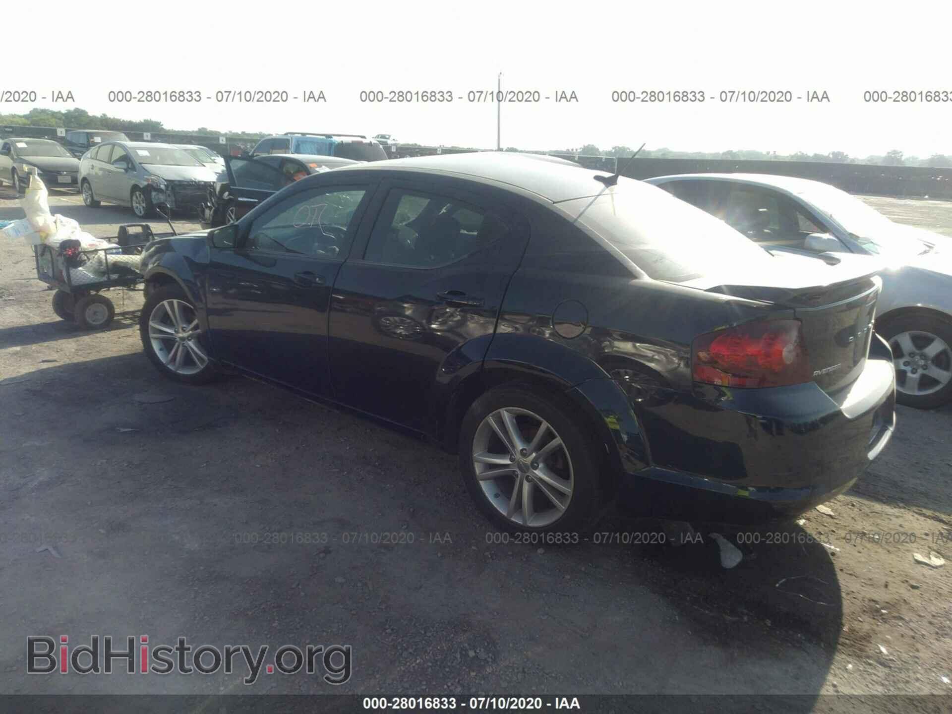 2013 DODGE AVENGER - VIN: 1C3CDZAG3DN588345 - Фото 3