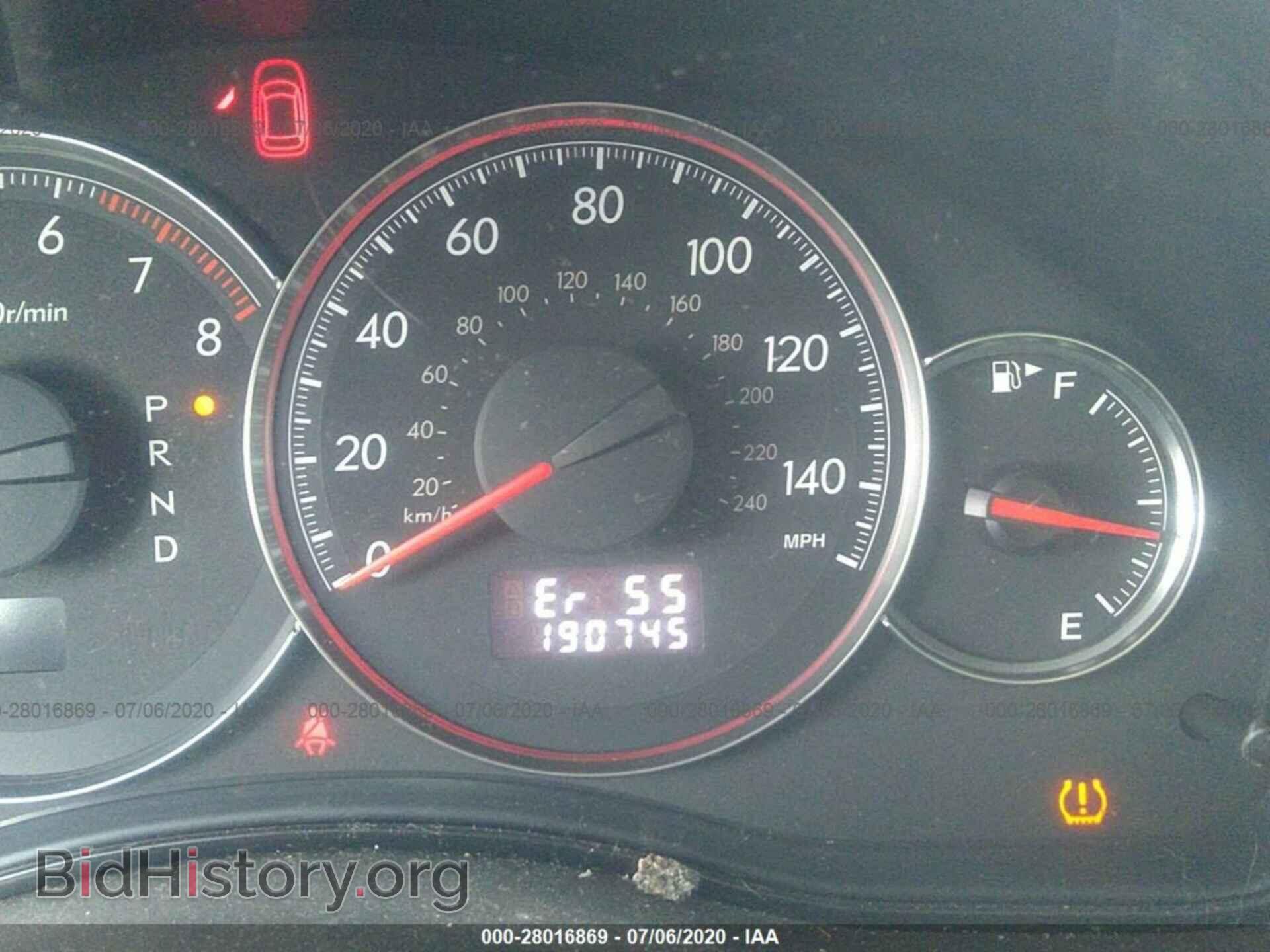 2008 SUBARU OUTBACK - VIN: 4S4BP60C087354214 - Фото 7