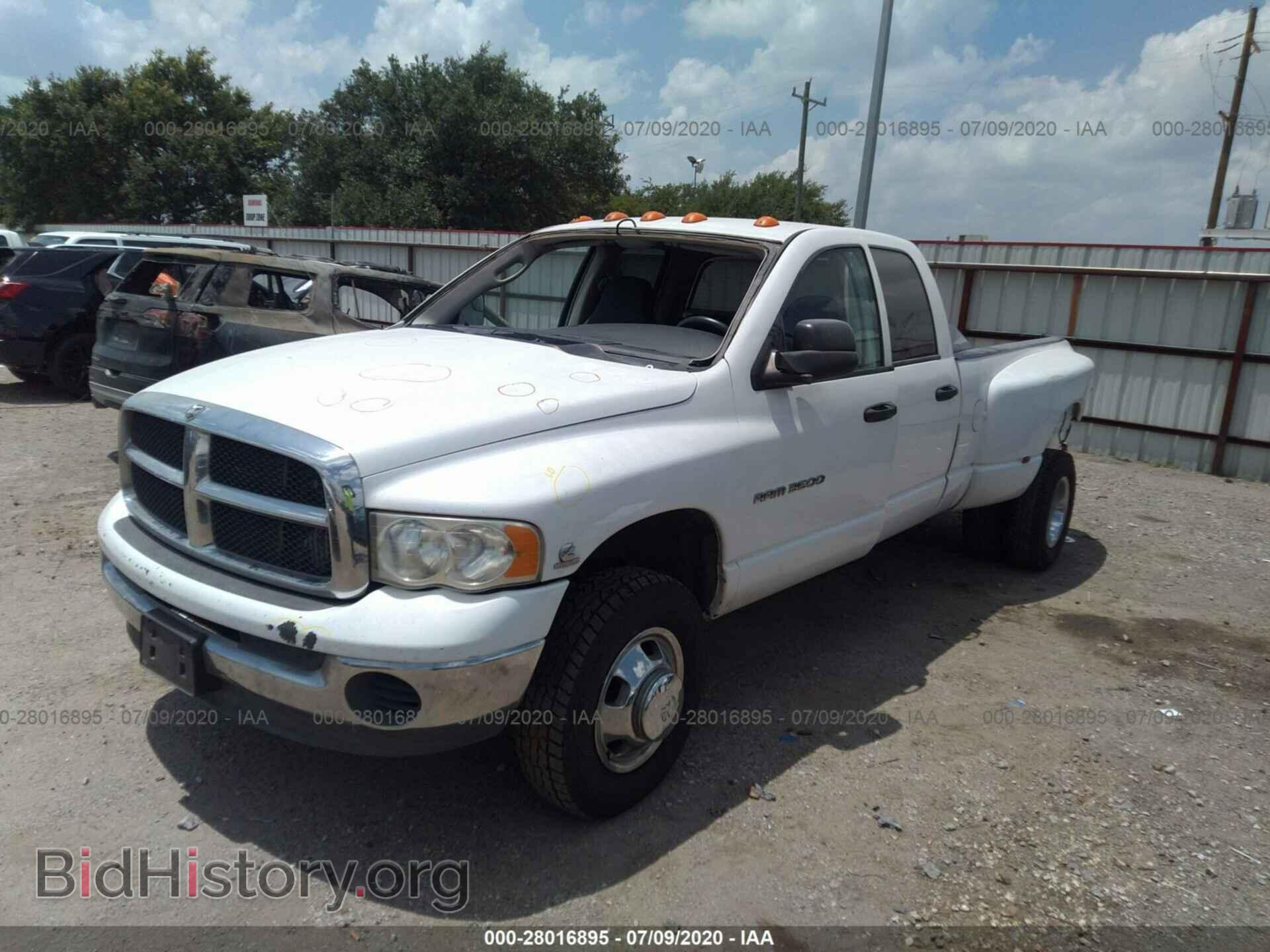 2003 DODGE RAM 3500 - VIN: 3D7MU48C33G814788 - Фото 2