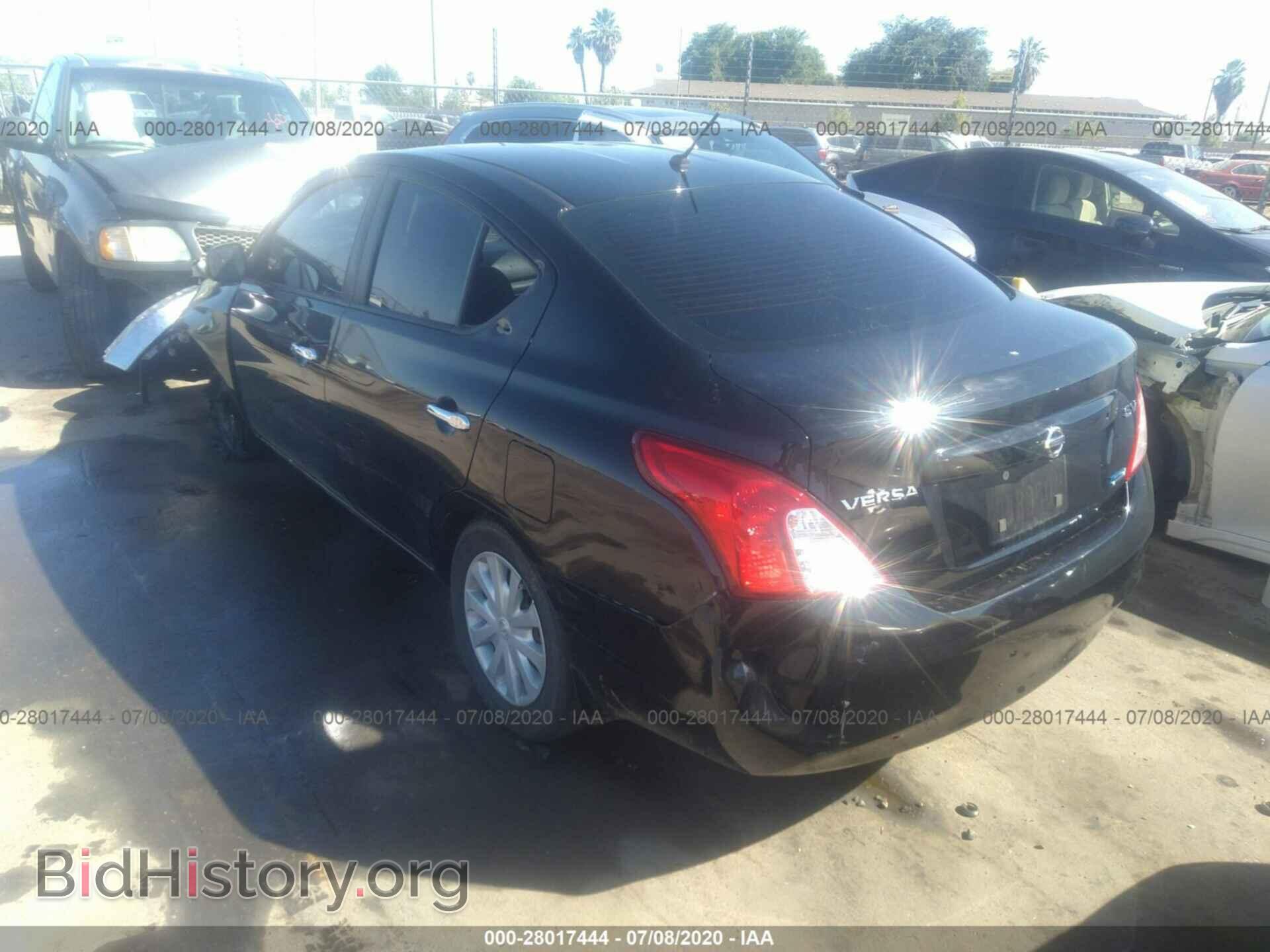 2012 NISSAN VERSA - VIN: 3N1CN7AP0CL892571 - Фото 3