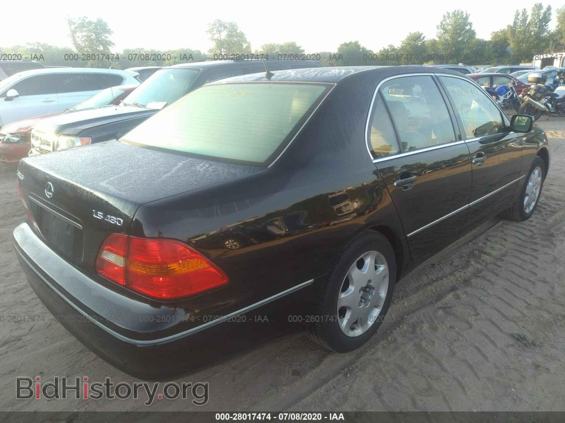 2003 LEXUS LS - VIN: JTHBN30F830105646 - Фото 4