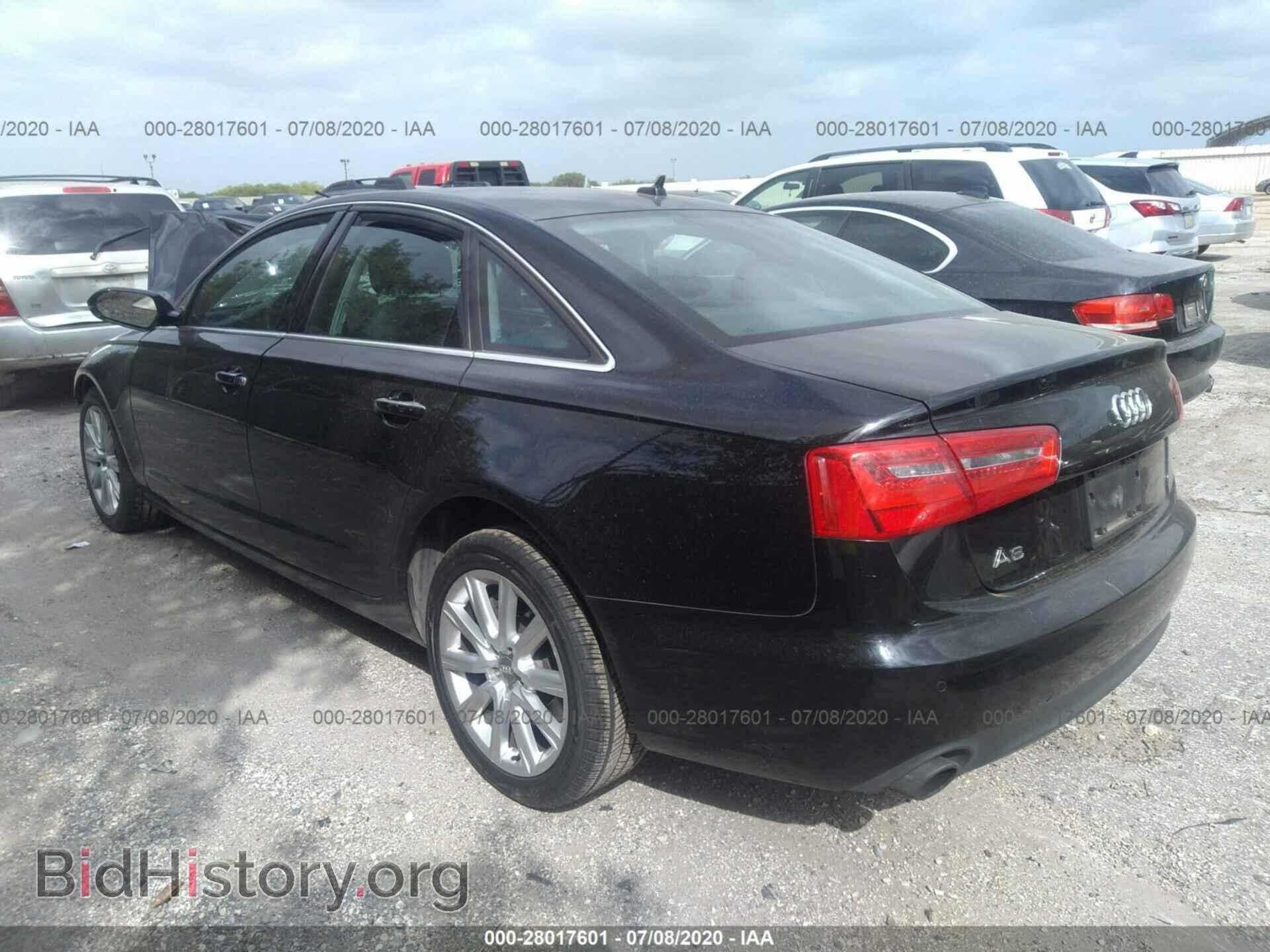 2014 AUDI A6 - VIN: WAUGFAFC8EN127316 - Фото 3