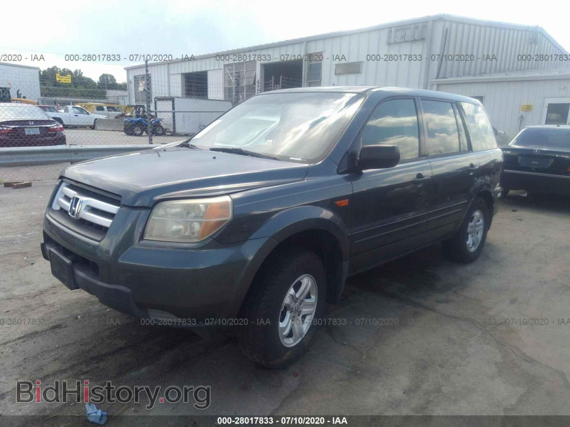 2006 HONDA PILOT - VIN: 5FNYF28146B022586 - Фото 2