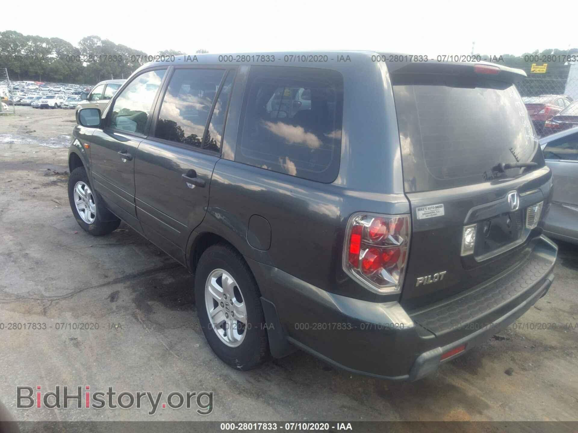 2006 HONDA PILOT - VIN: 5FNYF28146B022586 - Фото 3