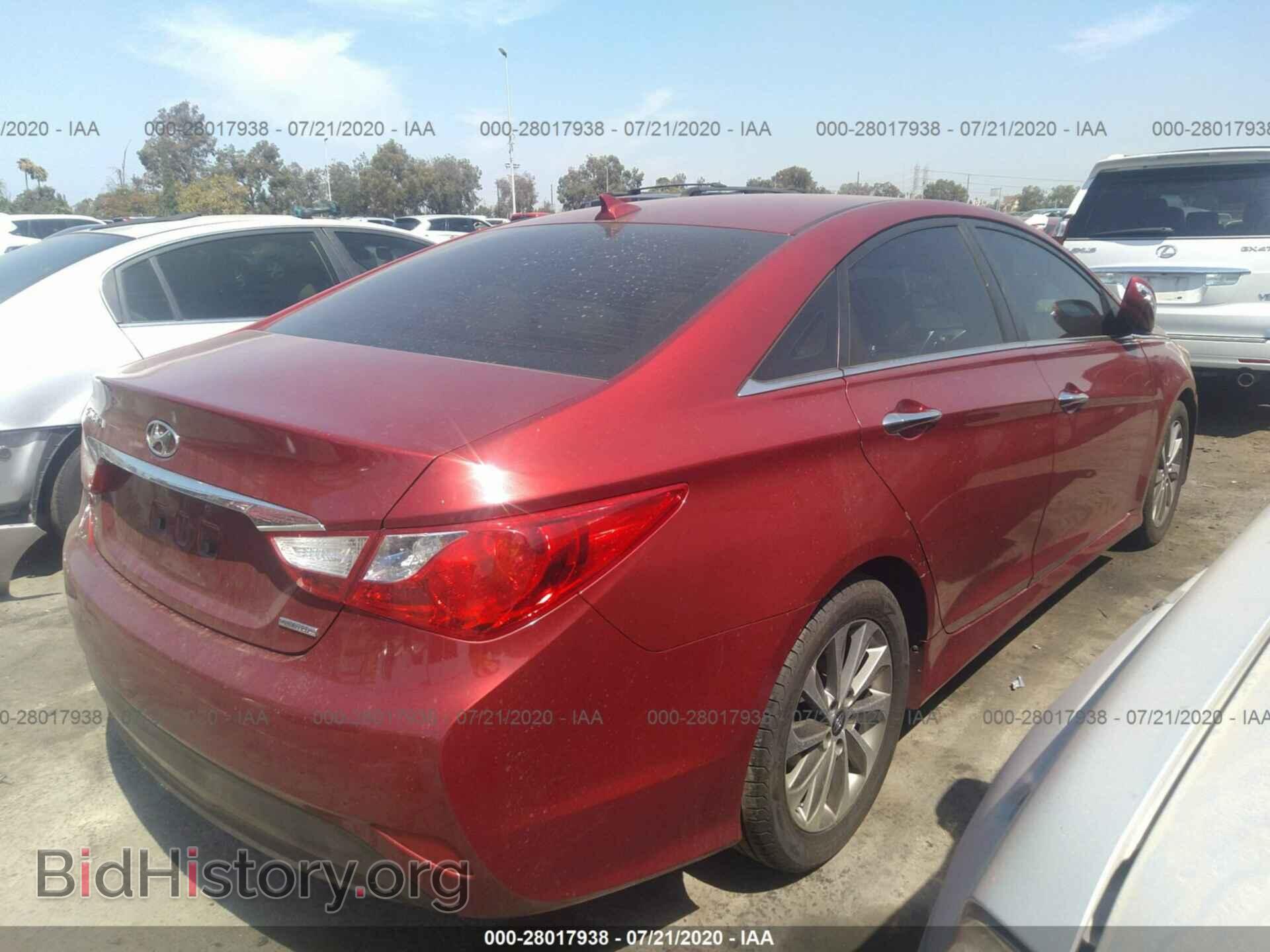 2014 HYUNDAI SONATA - VIN: 5NPEC4AC3EH865147 - Photo 4