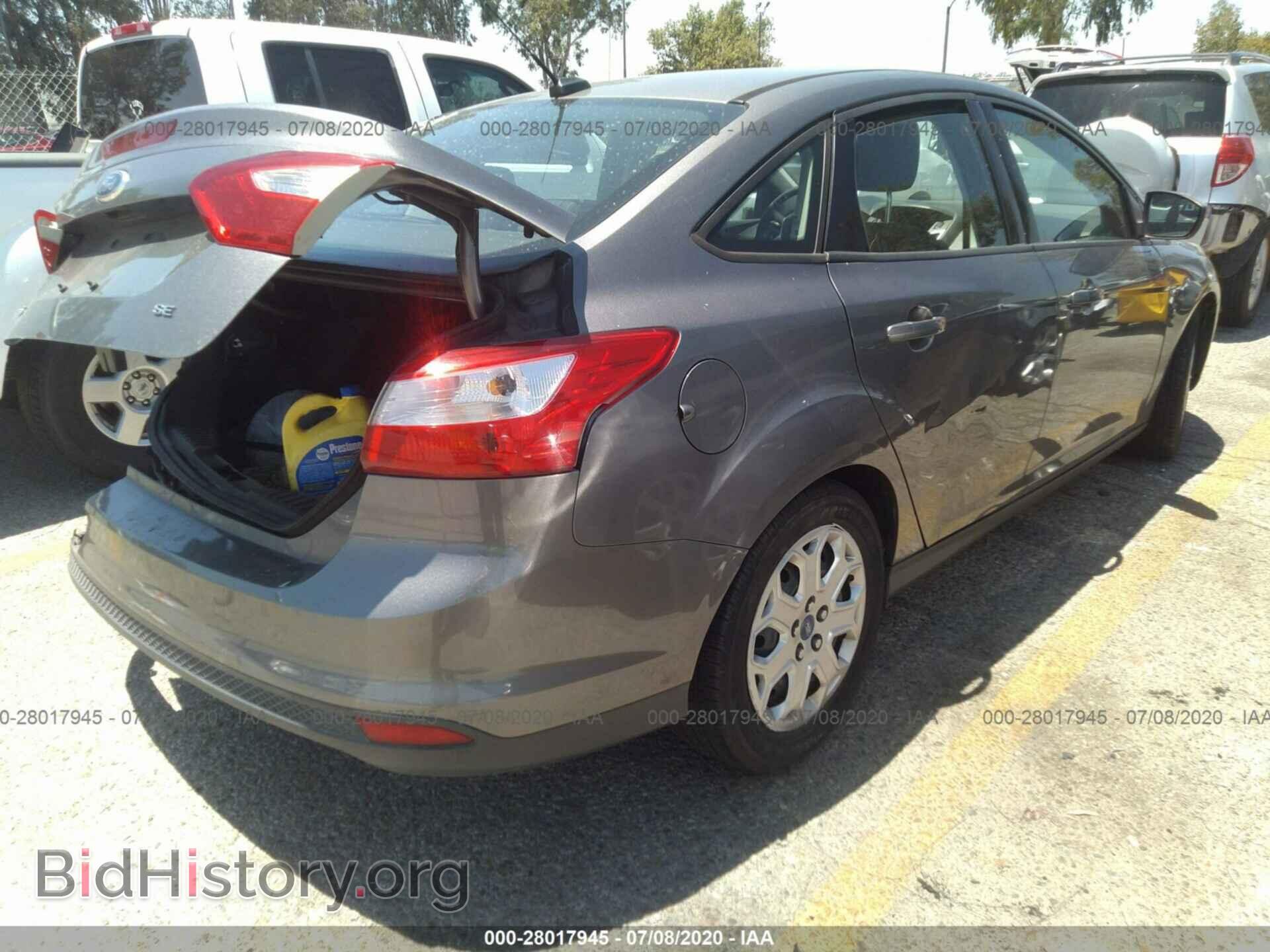 2012 FORD FOCUS - VIN: 1FAHP3F28CL164176 - Фото 4
