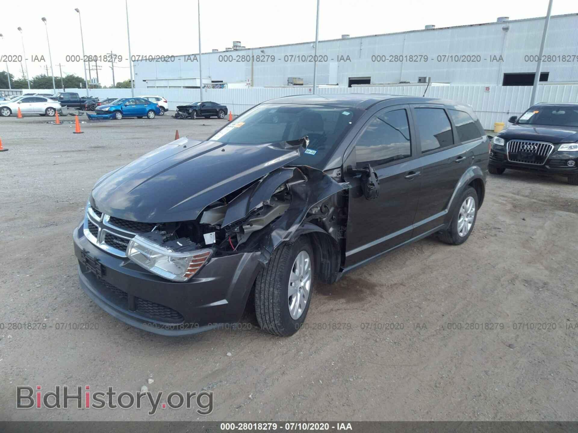 2014 DODGE JOURNEY - VIN: 3C4PDCAB4ET278009 - Фото 2