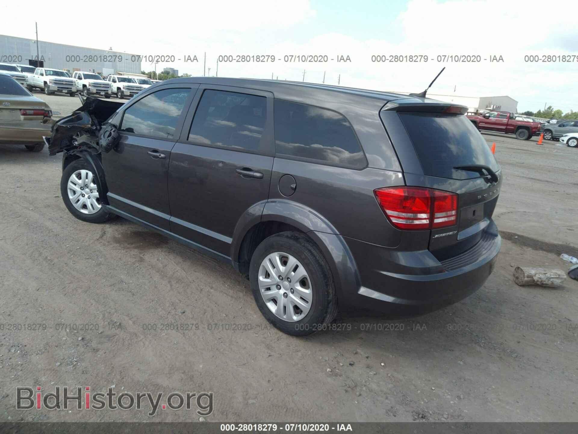 2014 DODGE JOURNEY - VIN: 3C4PDCAB4ET278009 - Фото 3