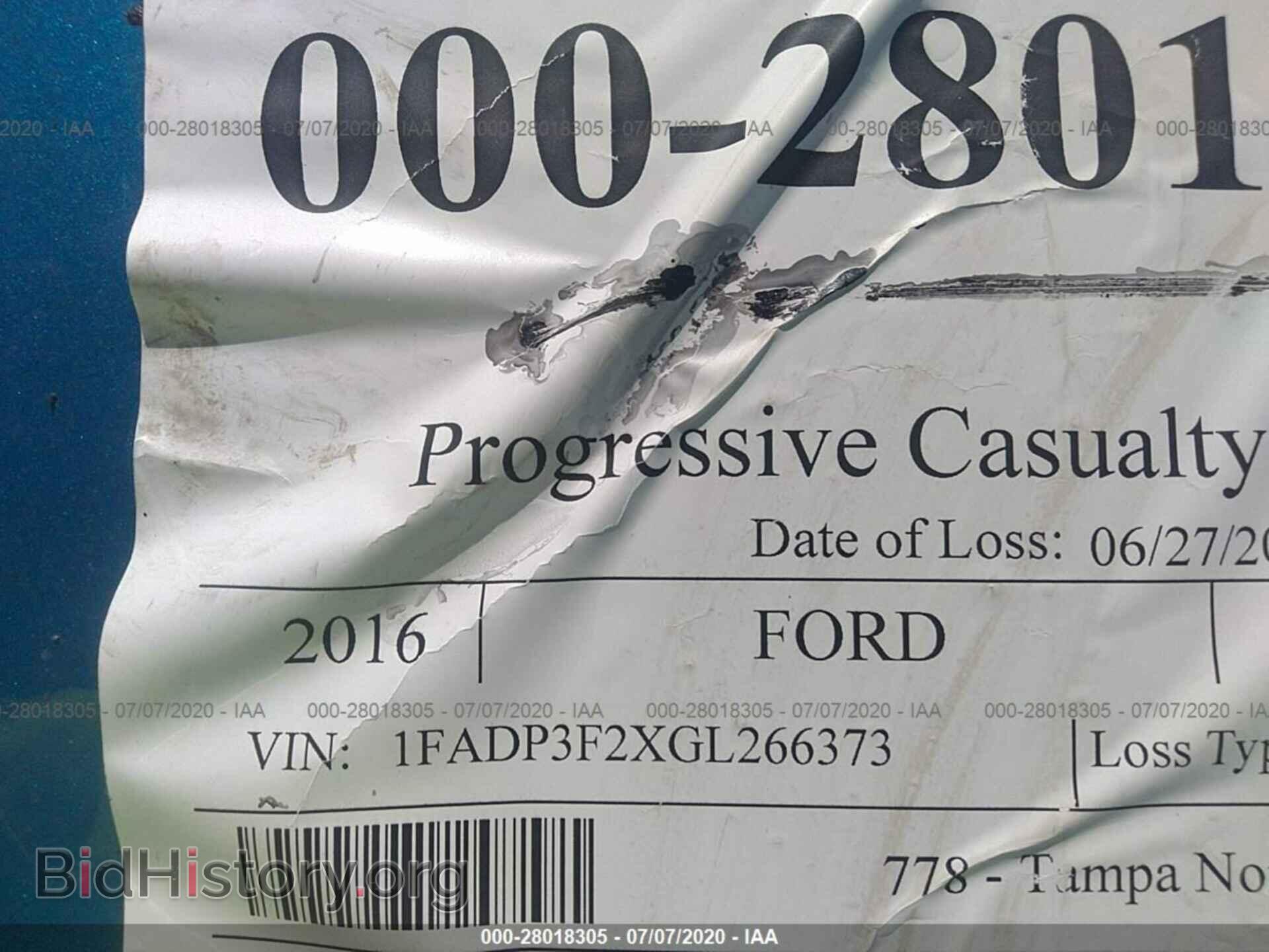 2016 FORD FOCUS - VIN: 1FADP3F2XGL266373 - Фото 9