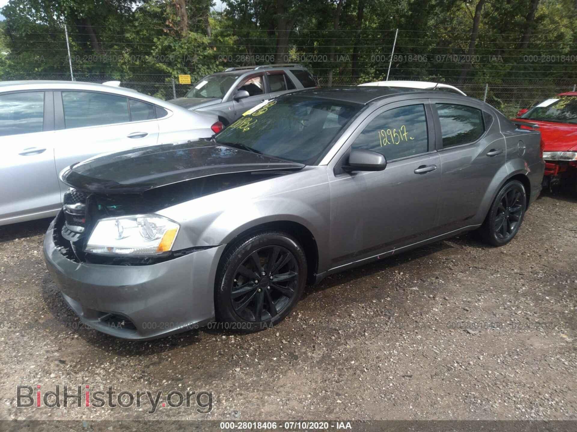 2013 DODGE AVENGER - VIN: 1C3CDZCB8DN632082 - Фото 2