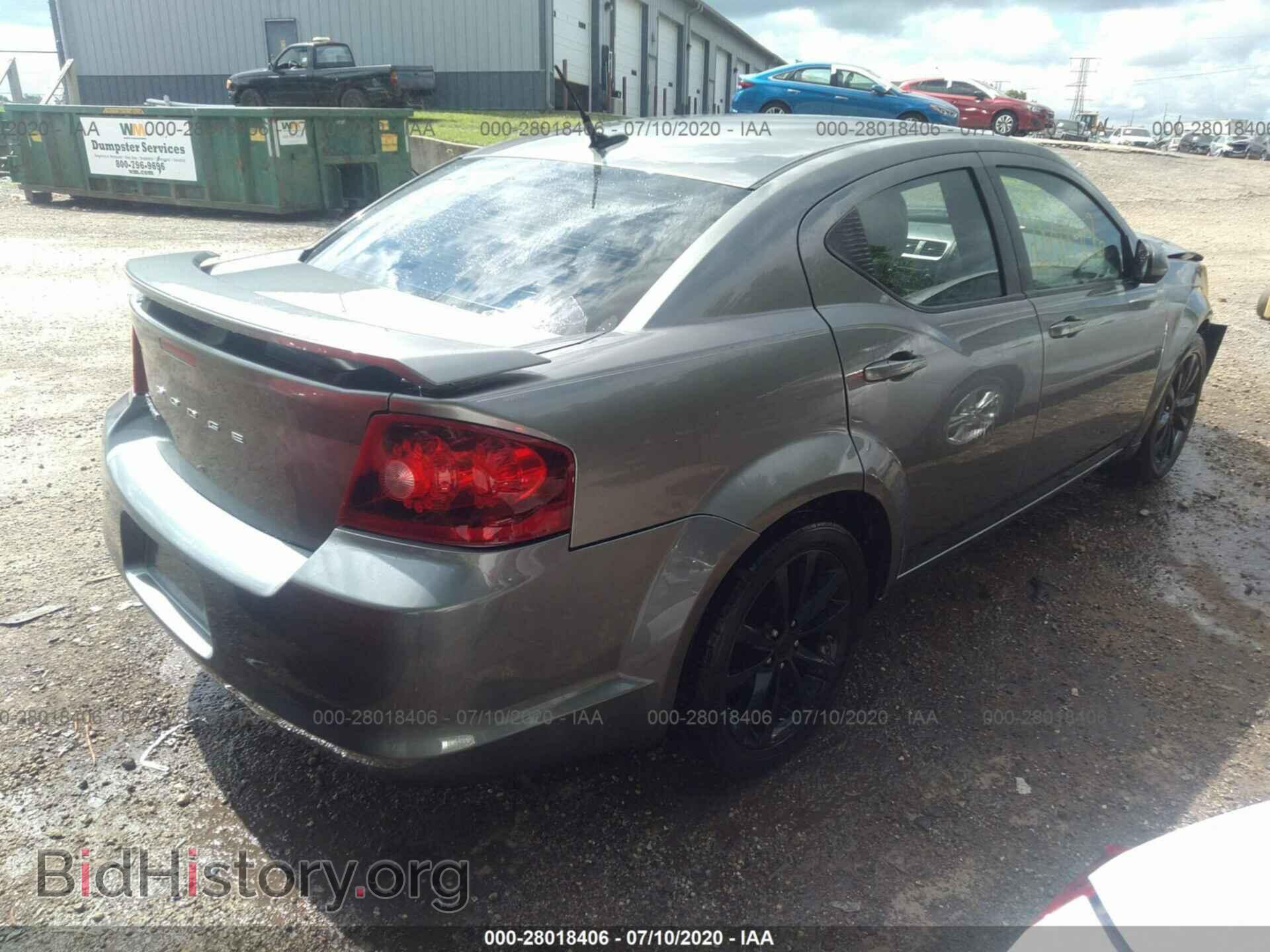 2013 DODGE AVENGER - VIN: 1C3CDZCB8DN632082 - Фото 4