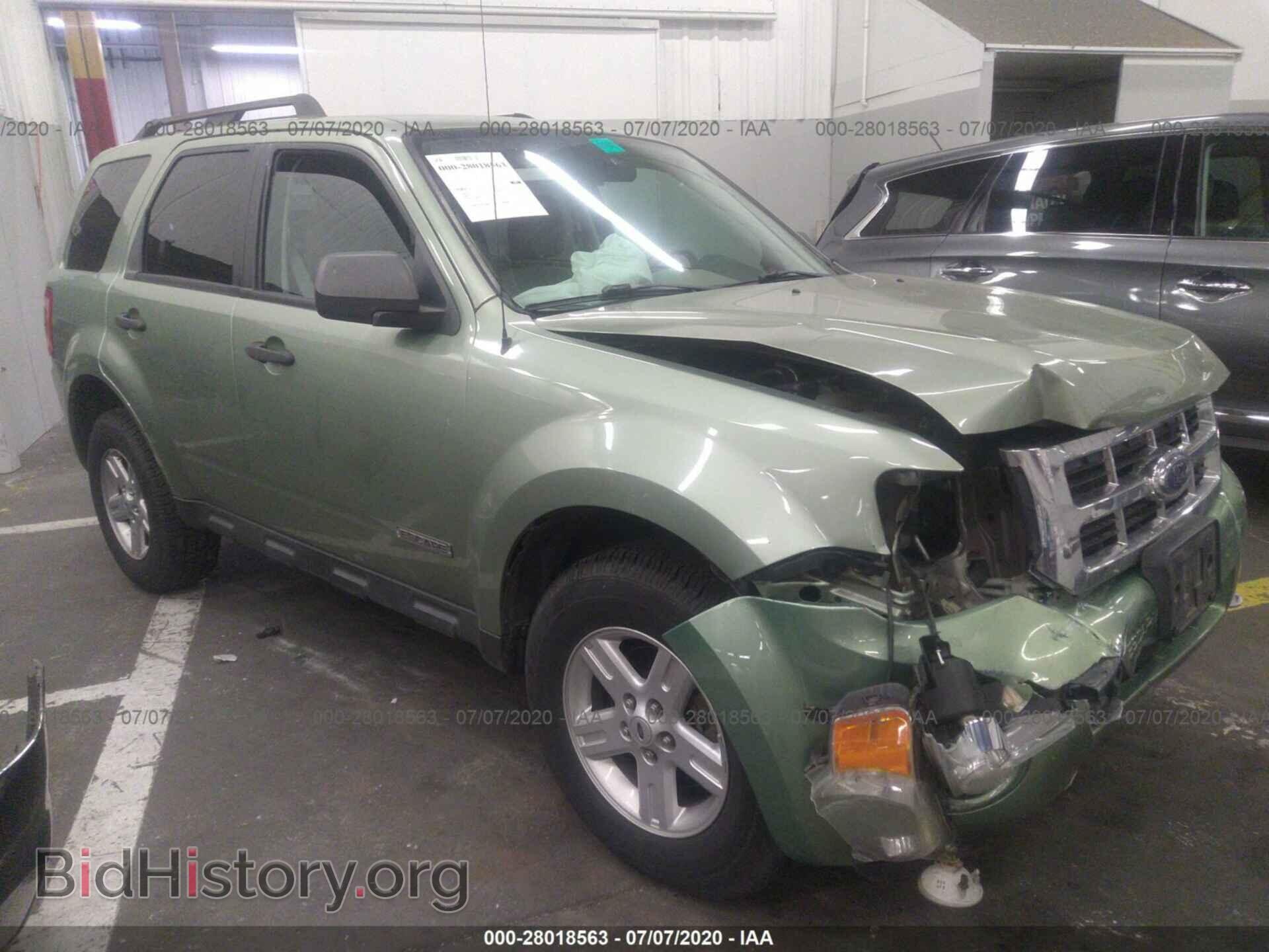 Фотография 1FMCU59H58KA17072 - FORD ESCAPE 2008