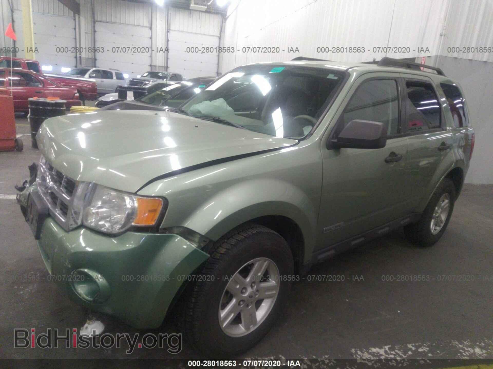 2008 FORD ESCAPE - VIN: 1FMCU59H58KA17072 - Фото 2