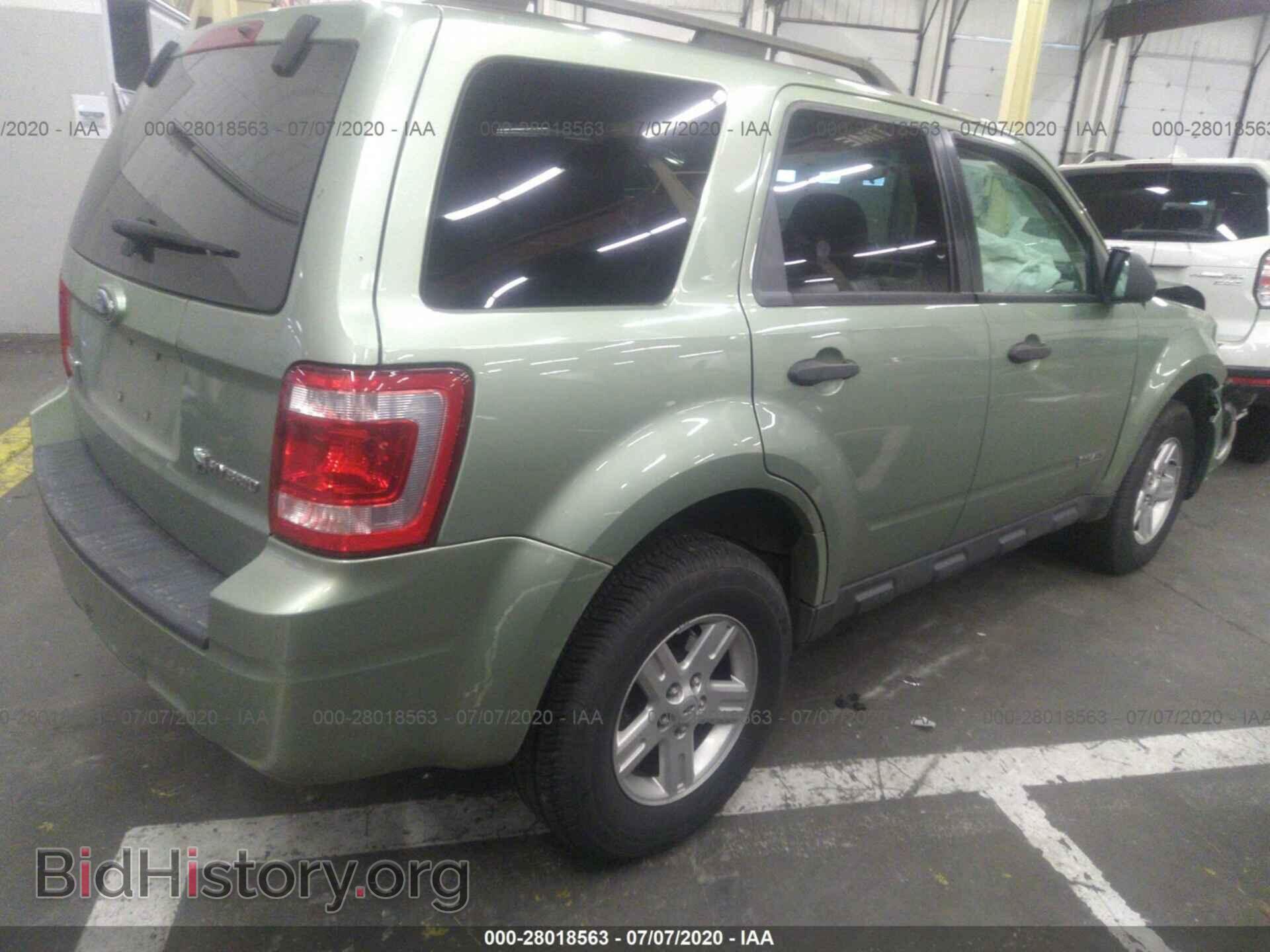2008 FORD ESCAPE - VIN: 1FMCU59H58KA17072 - Фото 4