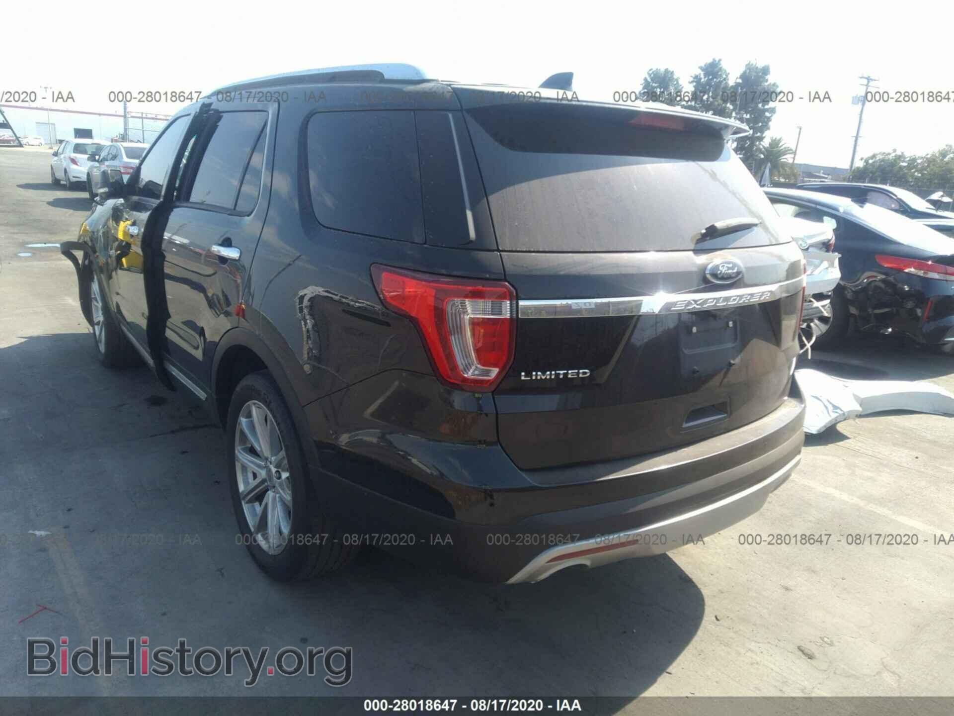 2016 FORD EXPLORER - VIN: 1FM5K7F82GGB64269 - Фото 3
