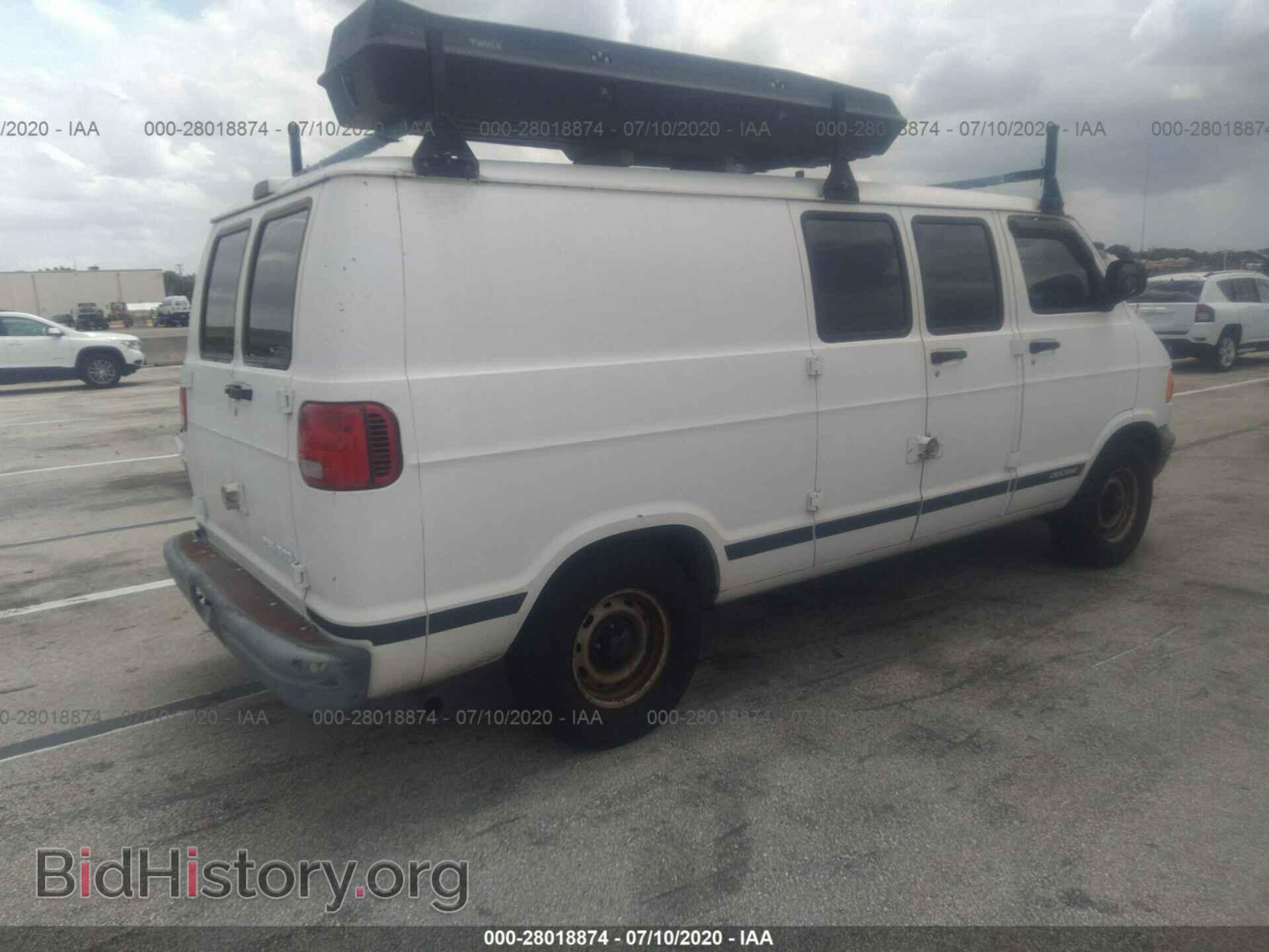 2002 DODGE RAM VAN - VIN: 2B7HB11Y72K100508 - Фото 4