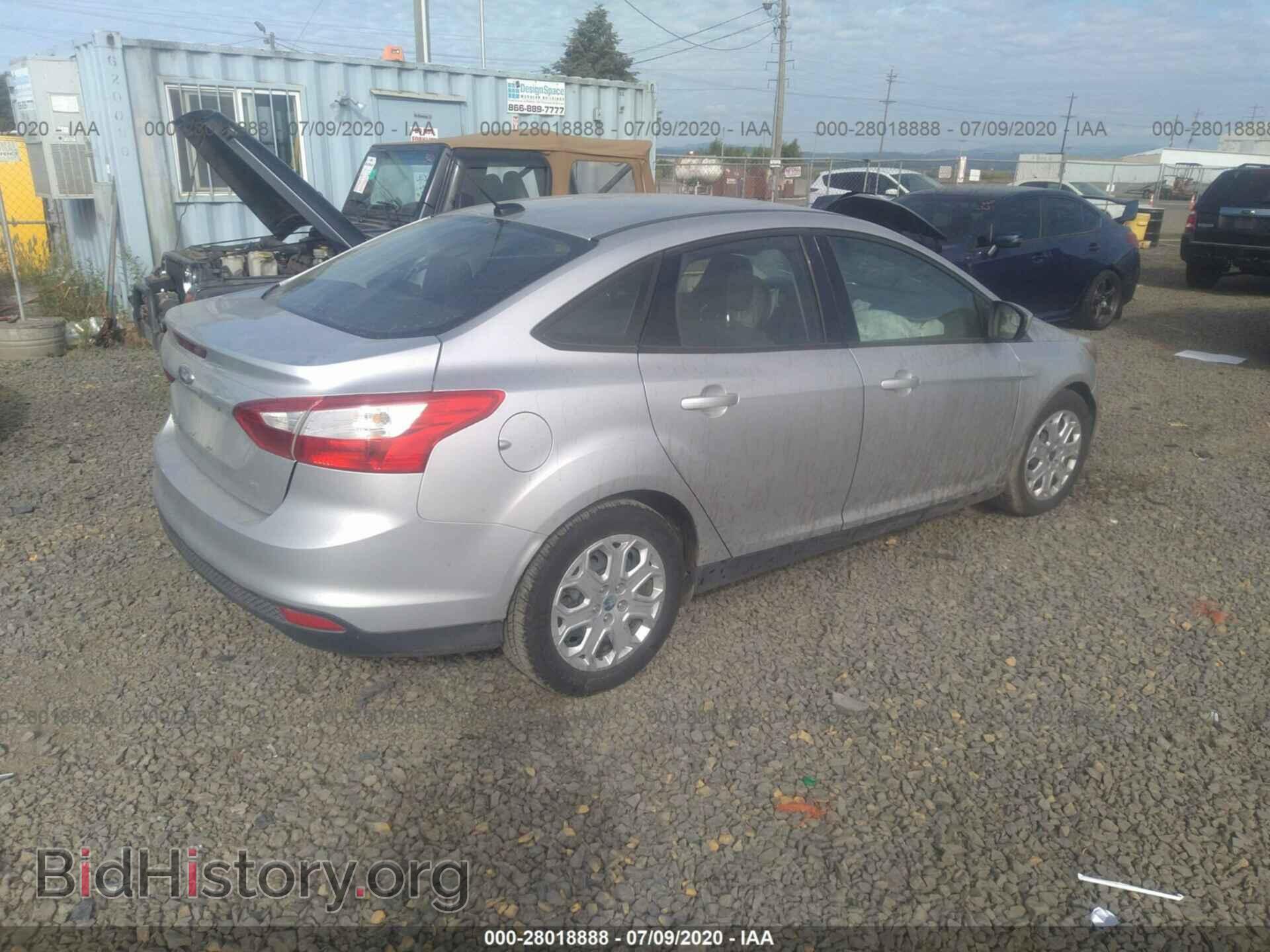 2012 FORD FOCUS - VIN: 1FAHP3F23CL217401 - Фото 4