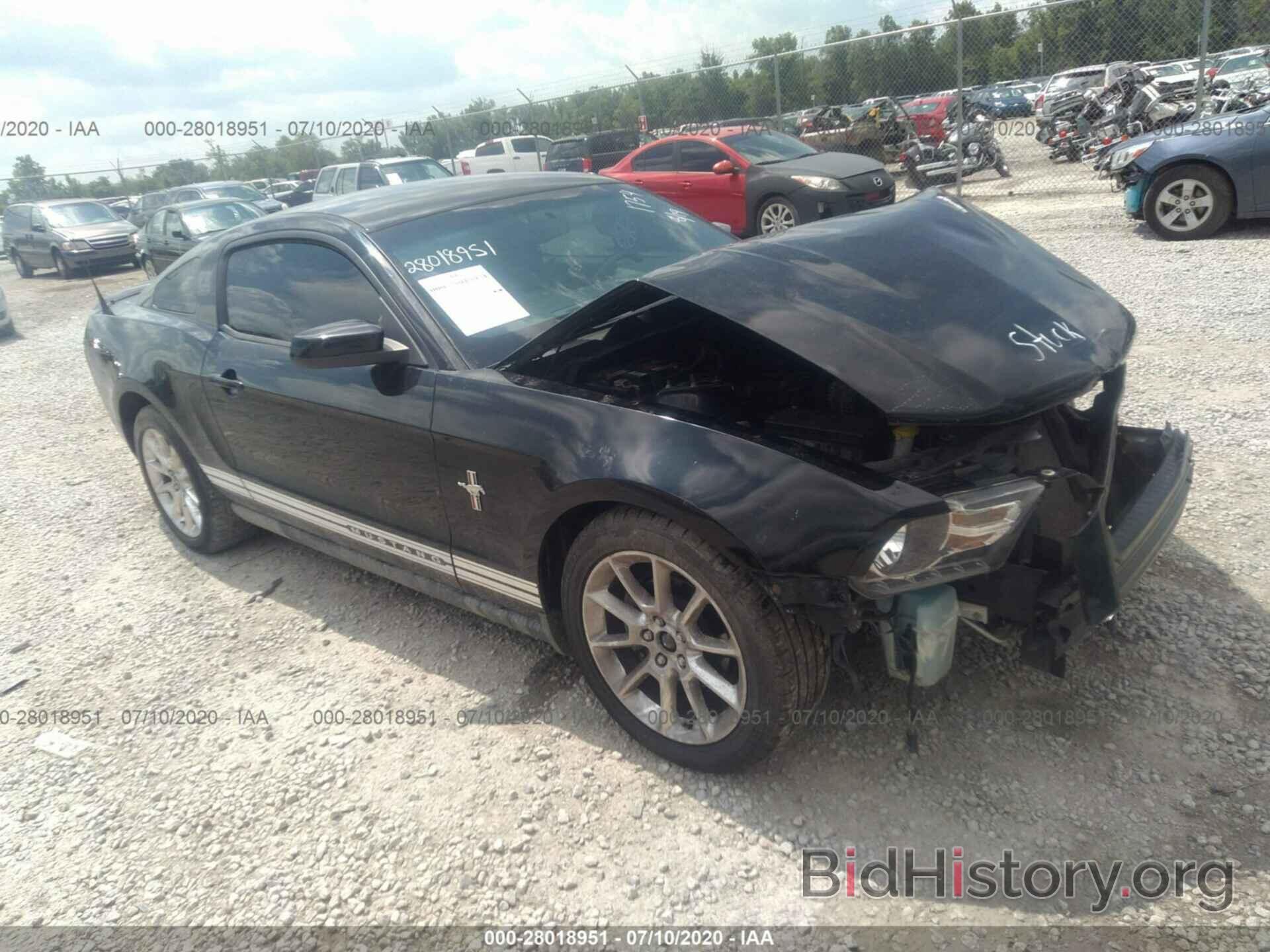 Photo 1ZVBP8AN1A5181754 - FORD MUSTANG 2010