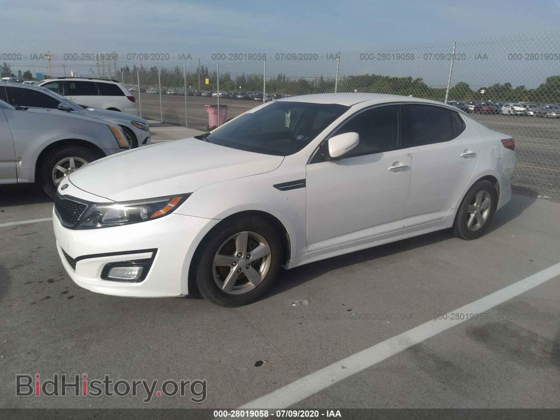 2014 KIA OPTIMA - VIN: 5XXGM4A76EG271897 - Фото 2
