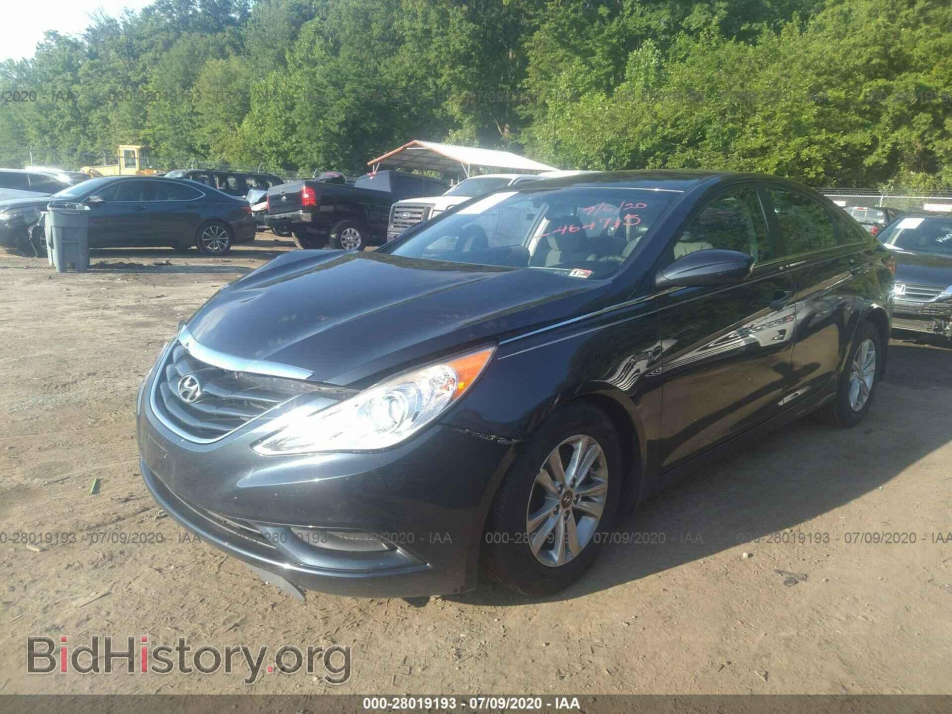 2012 HYUNDAI SONATA - VIN: 5NPEB4AC3CH464715 - Фото 2