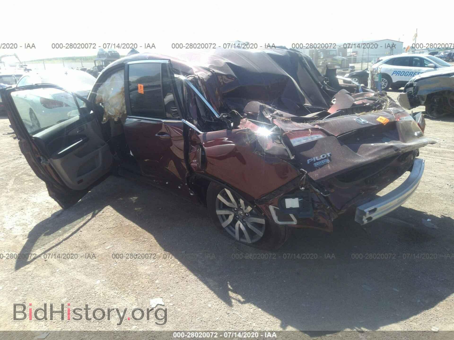 2020 HONDA PILOT - VIN: 5FNYF6H52LB038503 - Фото 3