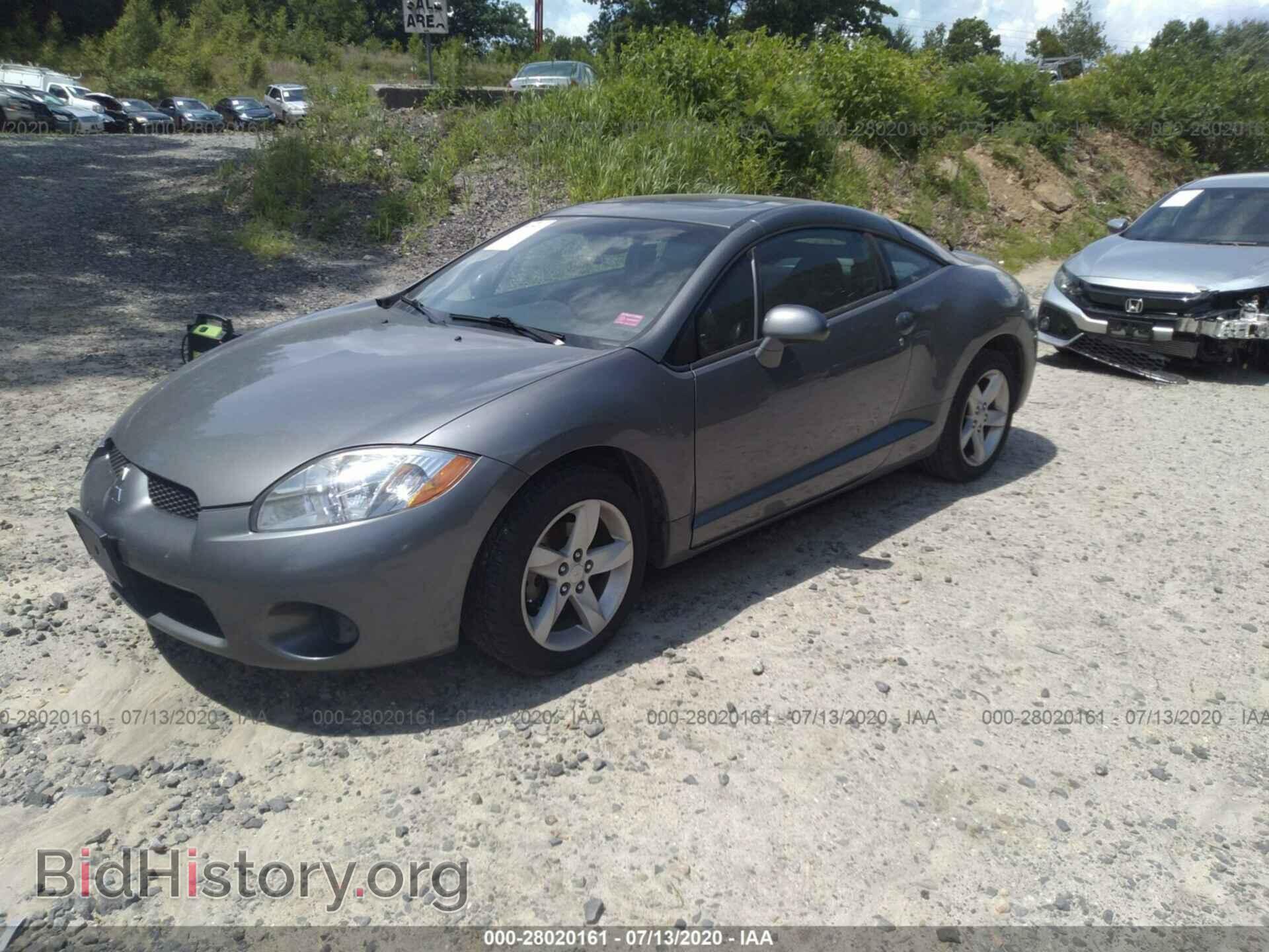 2006 MITSUBISHI ECLIPSE - VIN: 4A3AK24FX6E023562 - Фото 2