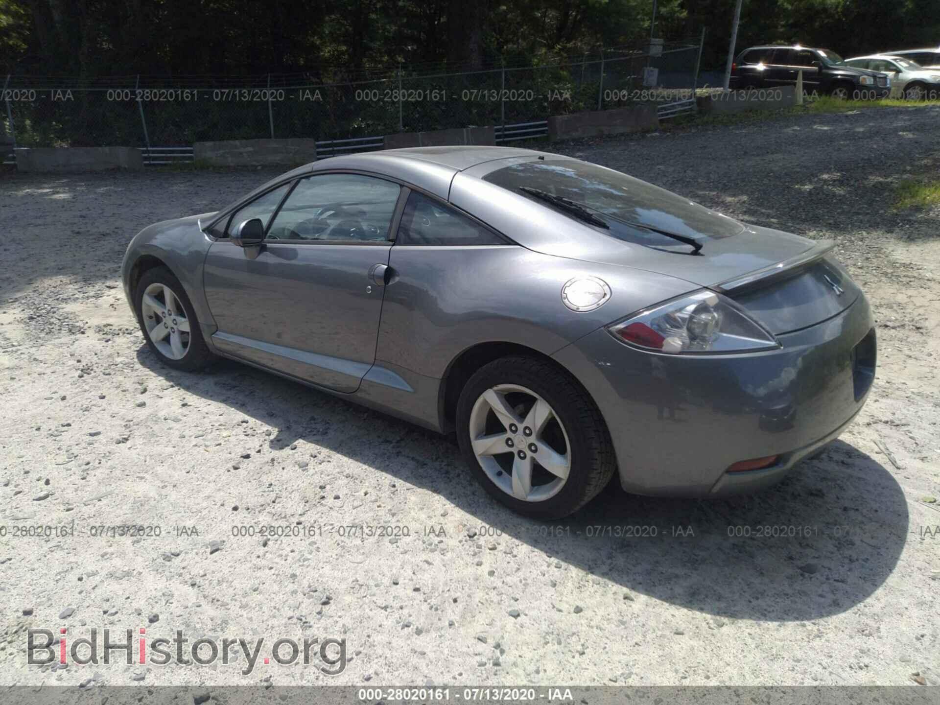2006 MITSUBISHI ECLIPSE - VIN: 4A3AK24FX6E023562 - Фото 3