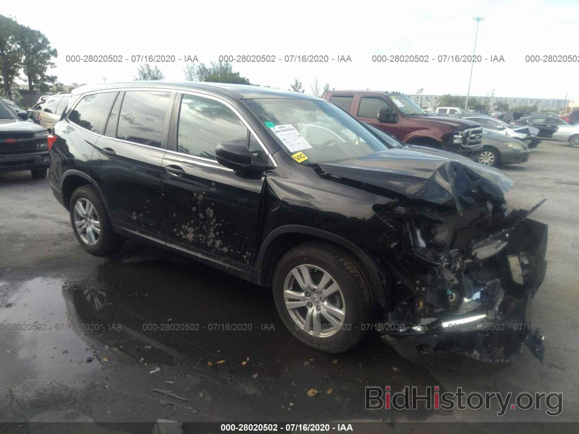 Photo 5FNYF5H15GB055941 - HONDA PILOT 2016