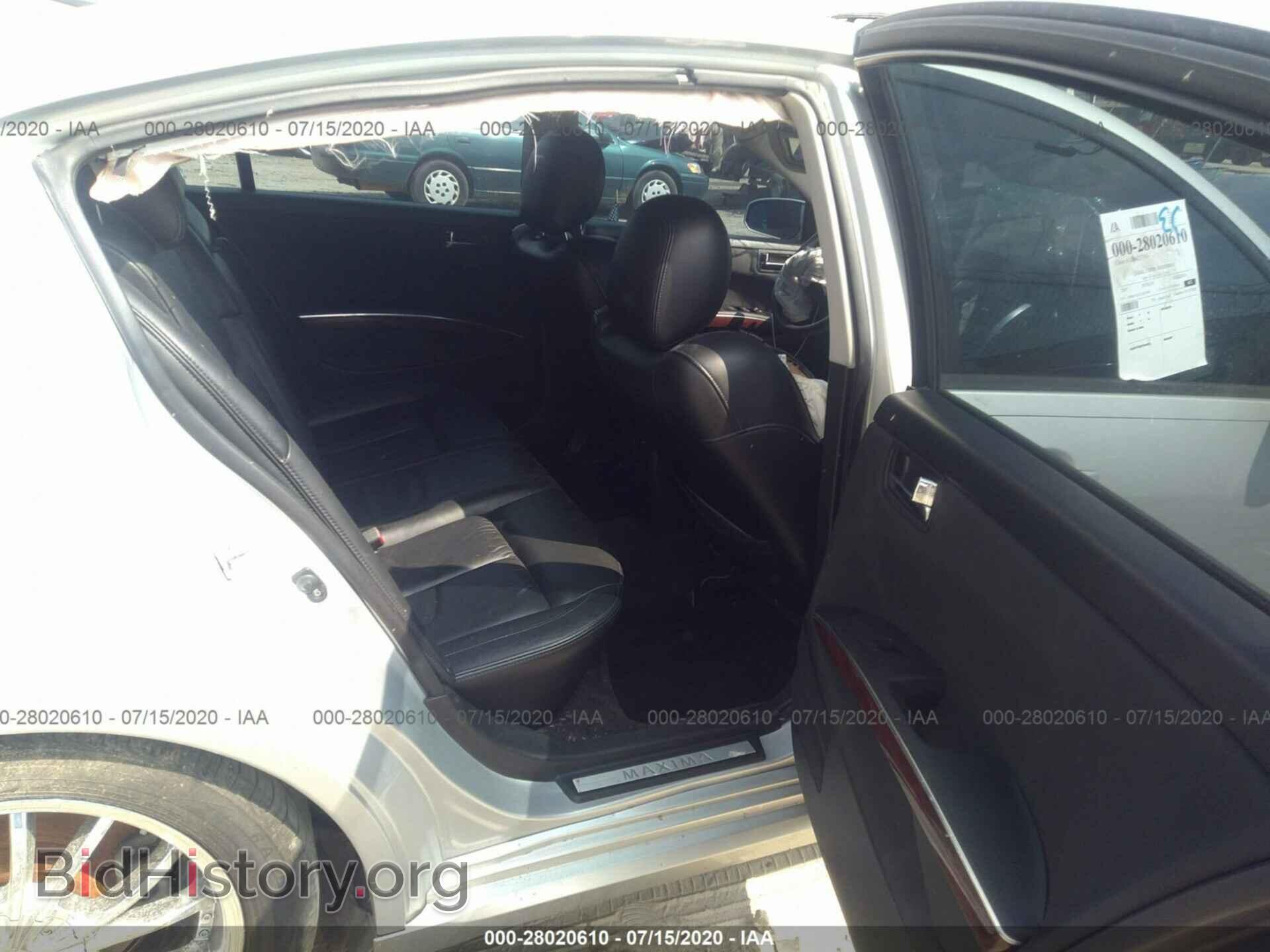 2007 NISSAN MAXIMA - VIN: 1N4BA41E27C823955 - Фото 8