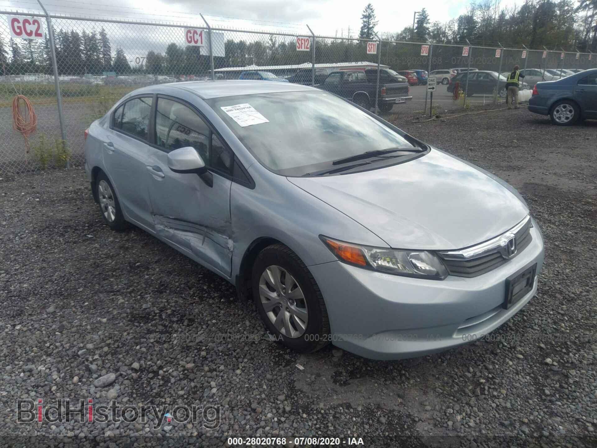 Photo 2HGFB2F50CH536631 - HONDA CIVIC 2012