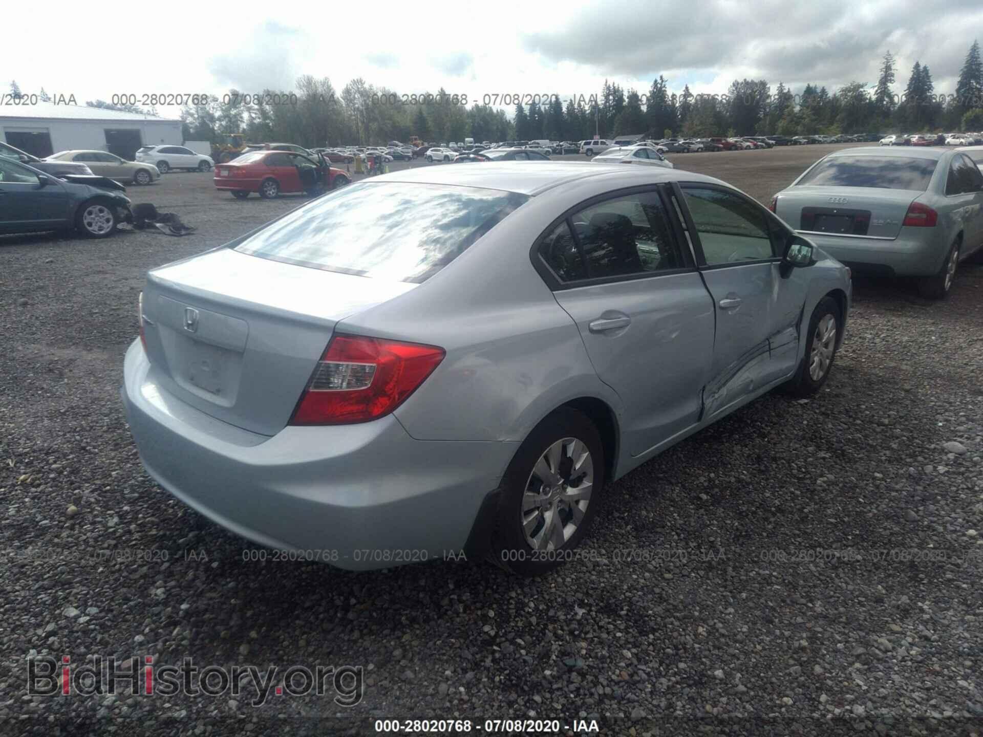 2012 HONDA CIVIC - VIN: 2HGFB2F50CH536631 - Photo 4