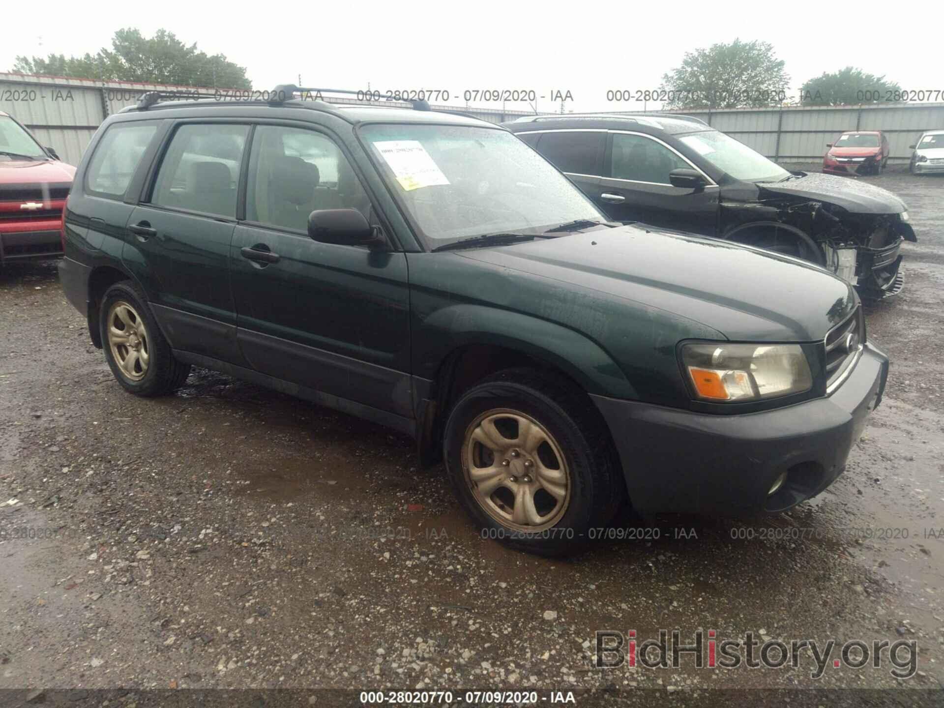 Photo JF1SG63603H750159 - SUBARU FORESTER 2003