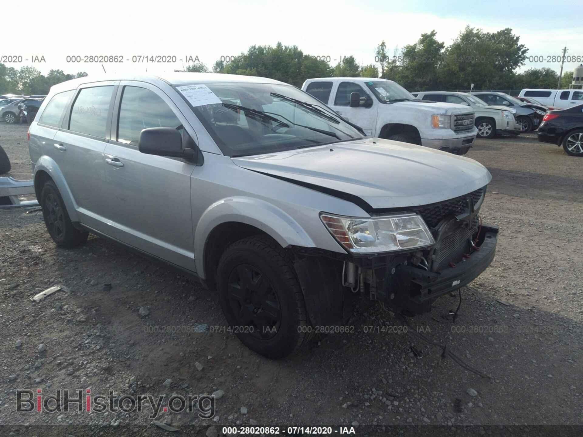 Photo 3C4PDCAB0CT198624 - DODGE JOURNEY 2012