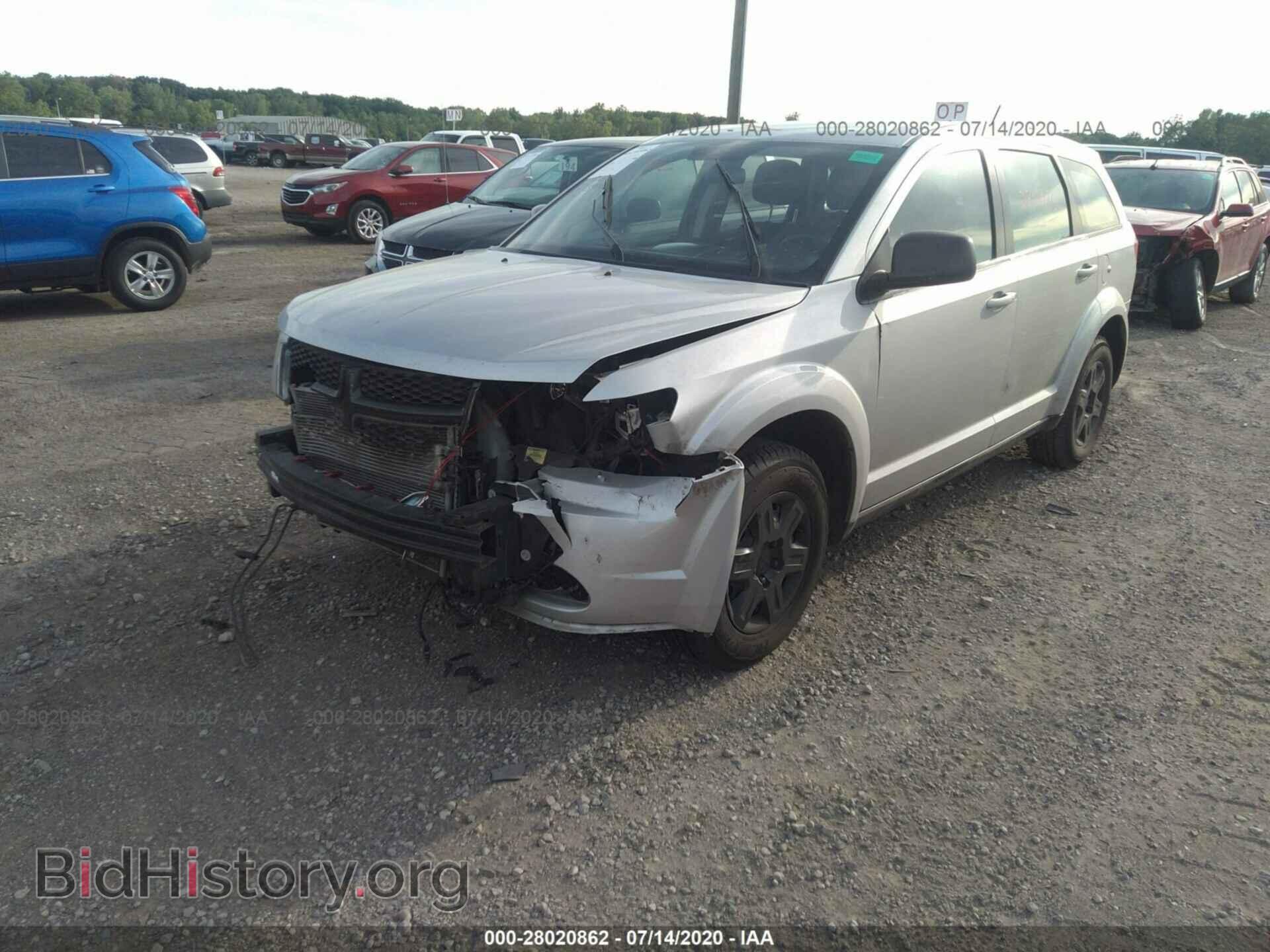 2012 DODGE JOURNEY - VIN: 3C4PDCAB0CT198624 - Фото 2
