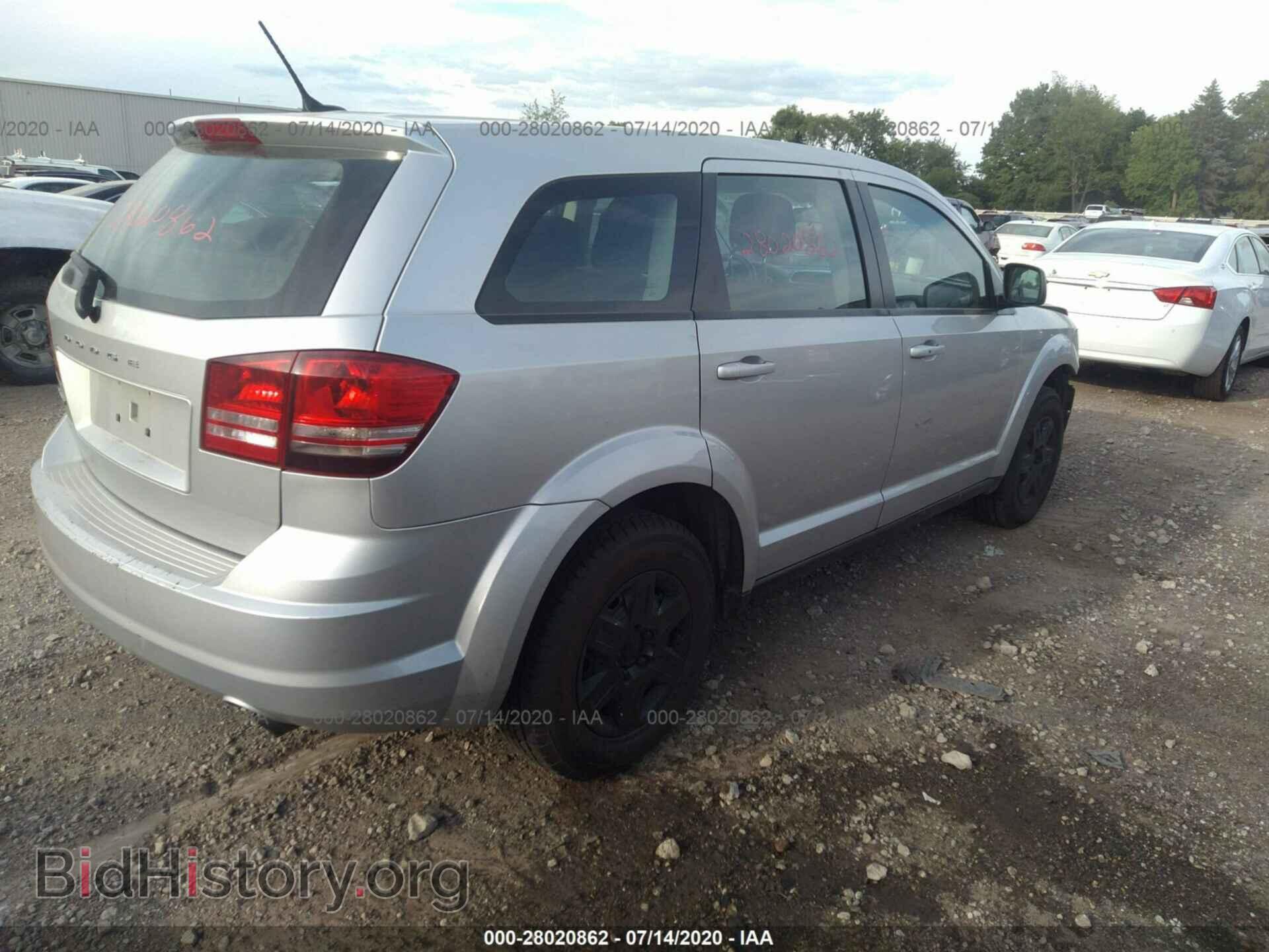 2012 DODGE JOURNEY - VIN: 3C4PDCAB0CT198624 - Фото 4