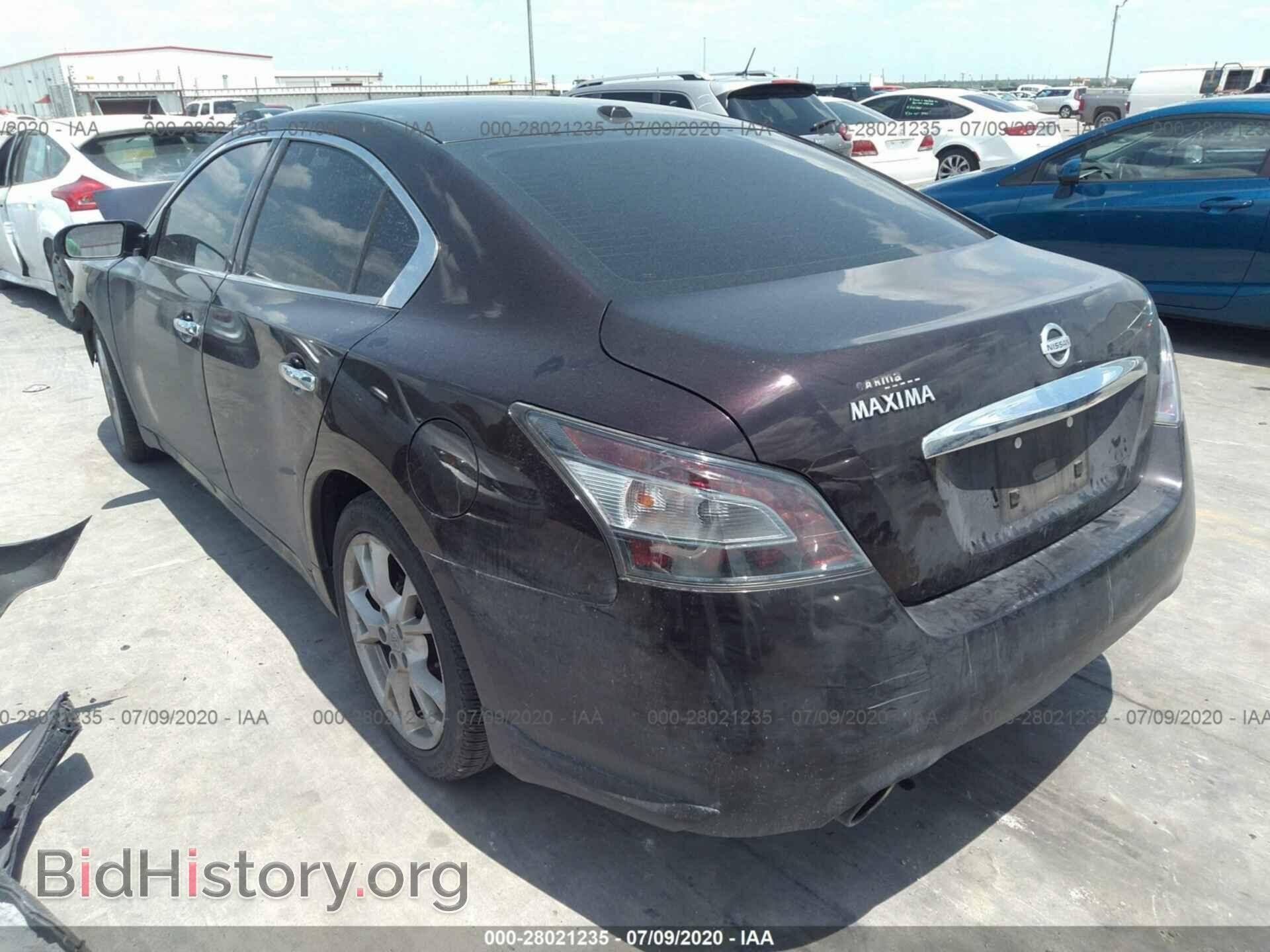 2012 NISSAN MAXIMA - VIN: 1N4AA5AP7CC863560 - Фото 3