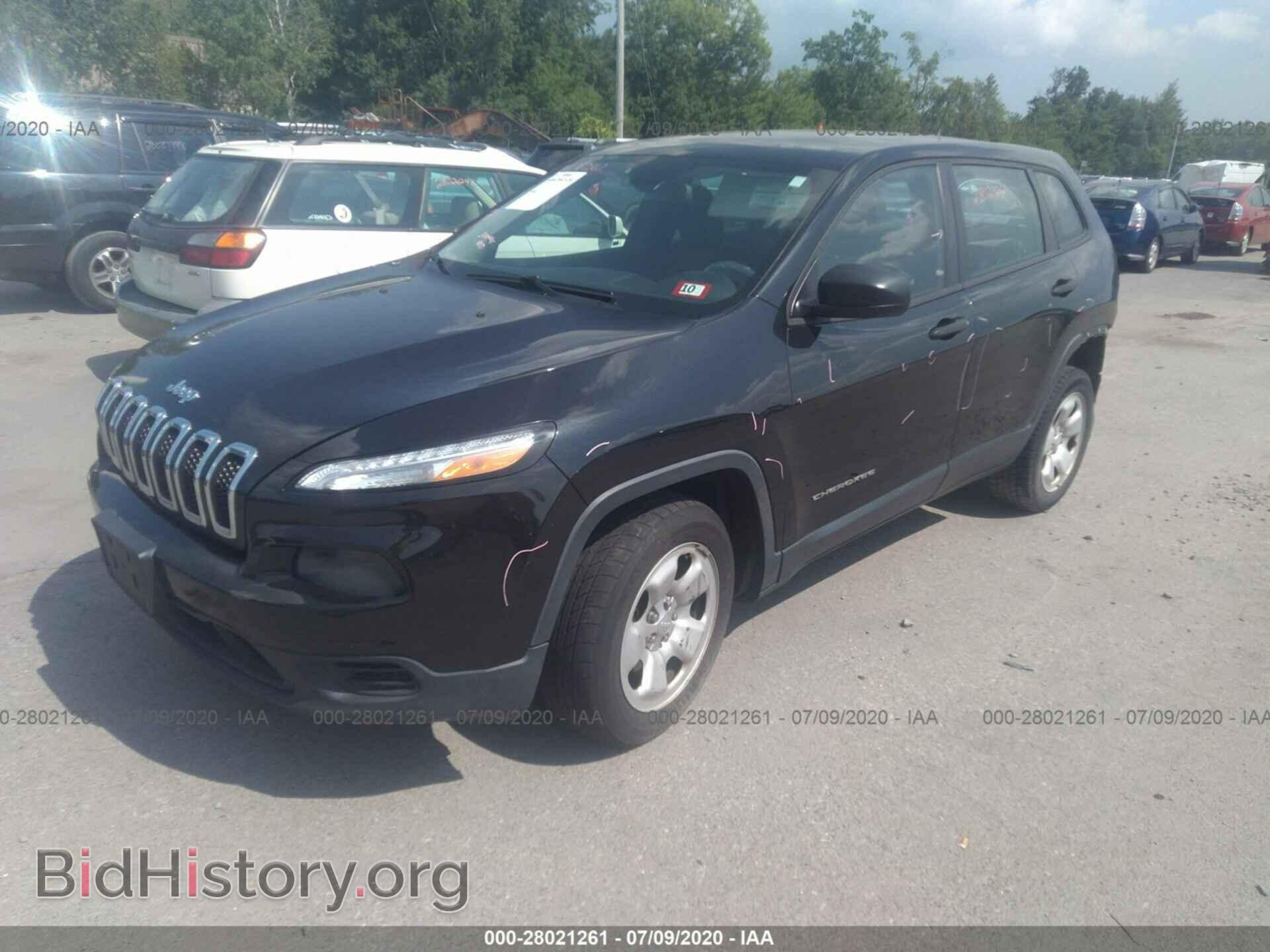 2014 JEEP CHEROKEE - VIN: 1C4PJLAB8EW251009 - Фото 2