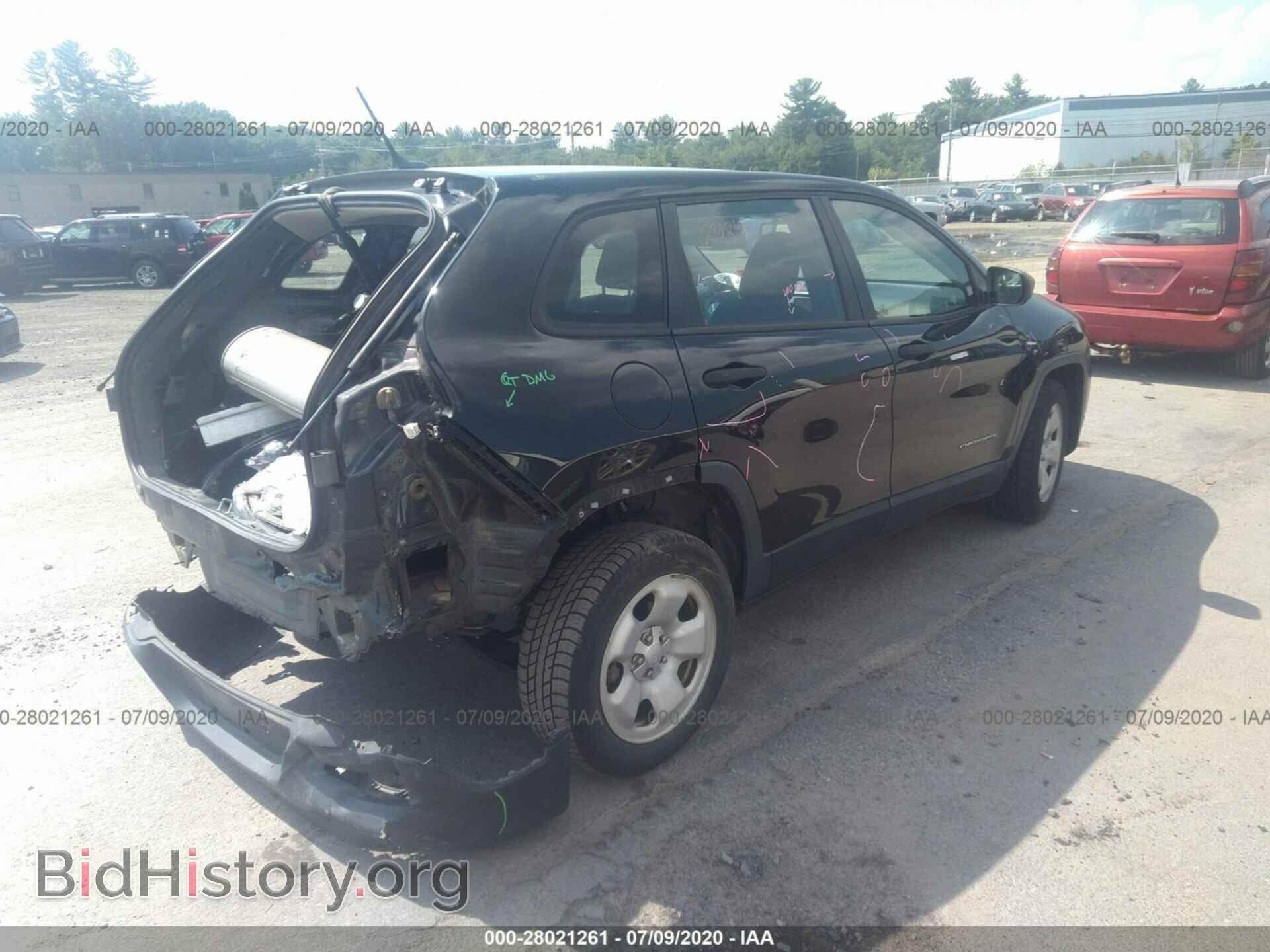 2014 JEEP CHEROKEE - VIN: 1C4PJLAB8EW251009 - Фото 4