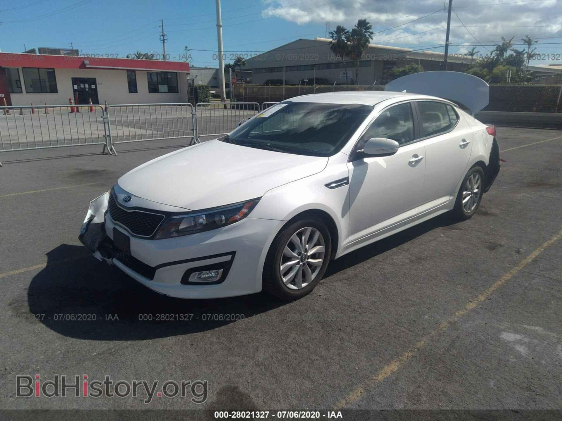 2015 KIA OPTIMA - VIN: KNAGM4A74F5620929 - Photo 2