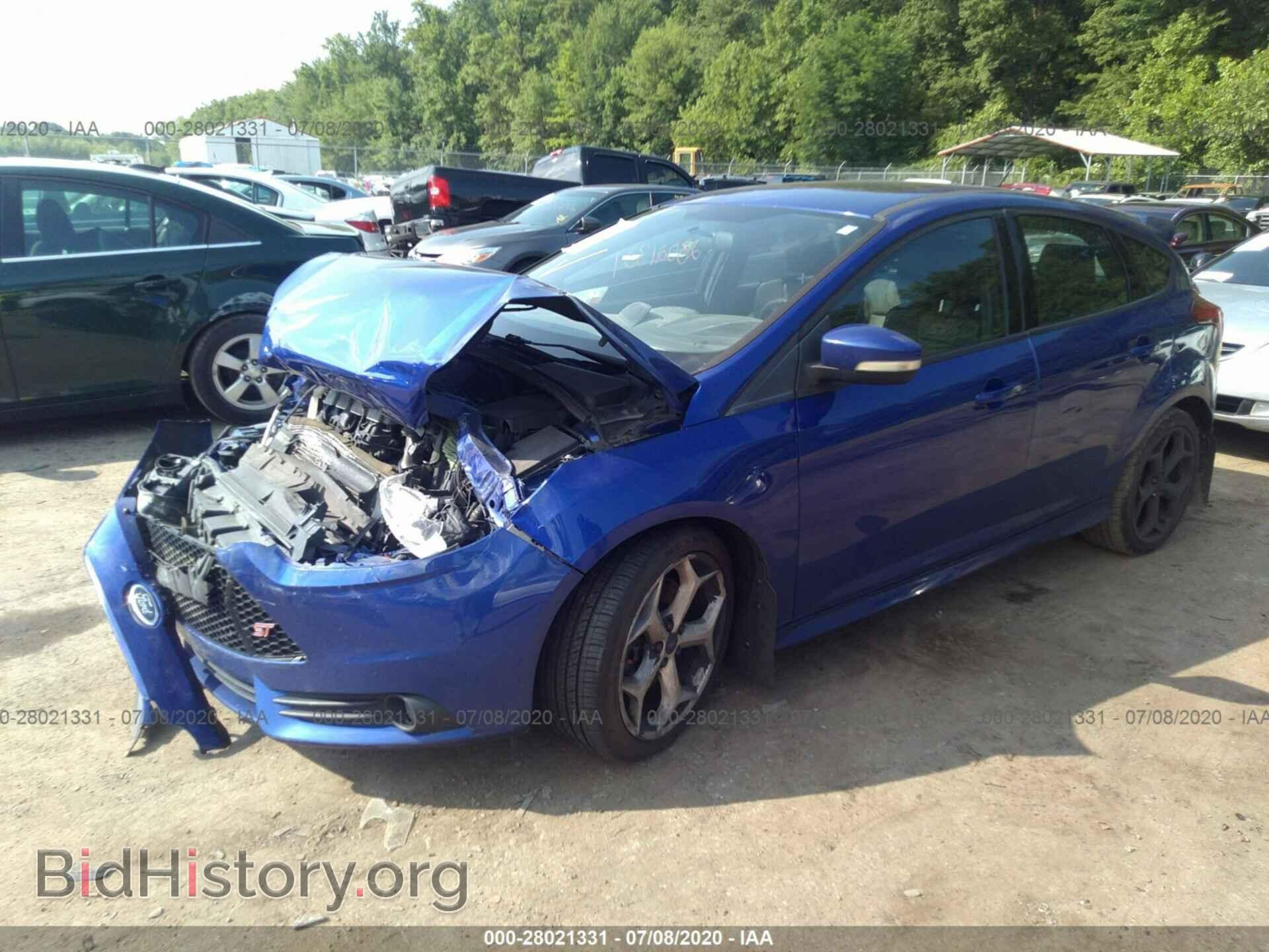 2013 FORD FOCUS - VIN: 1FADP3L96DL231648 - Фото 2