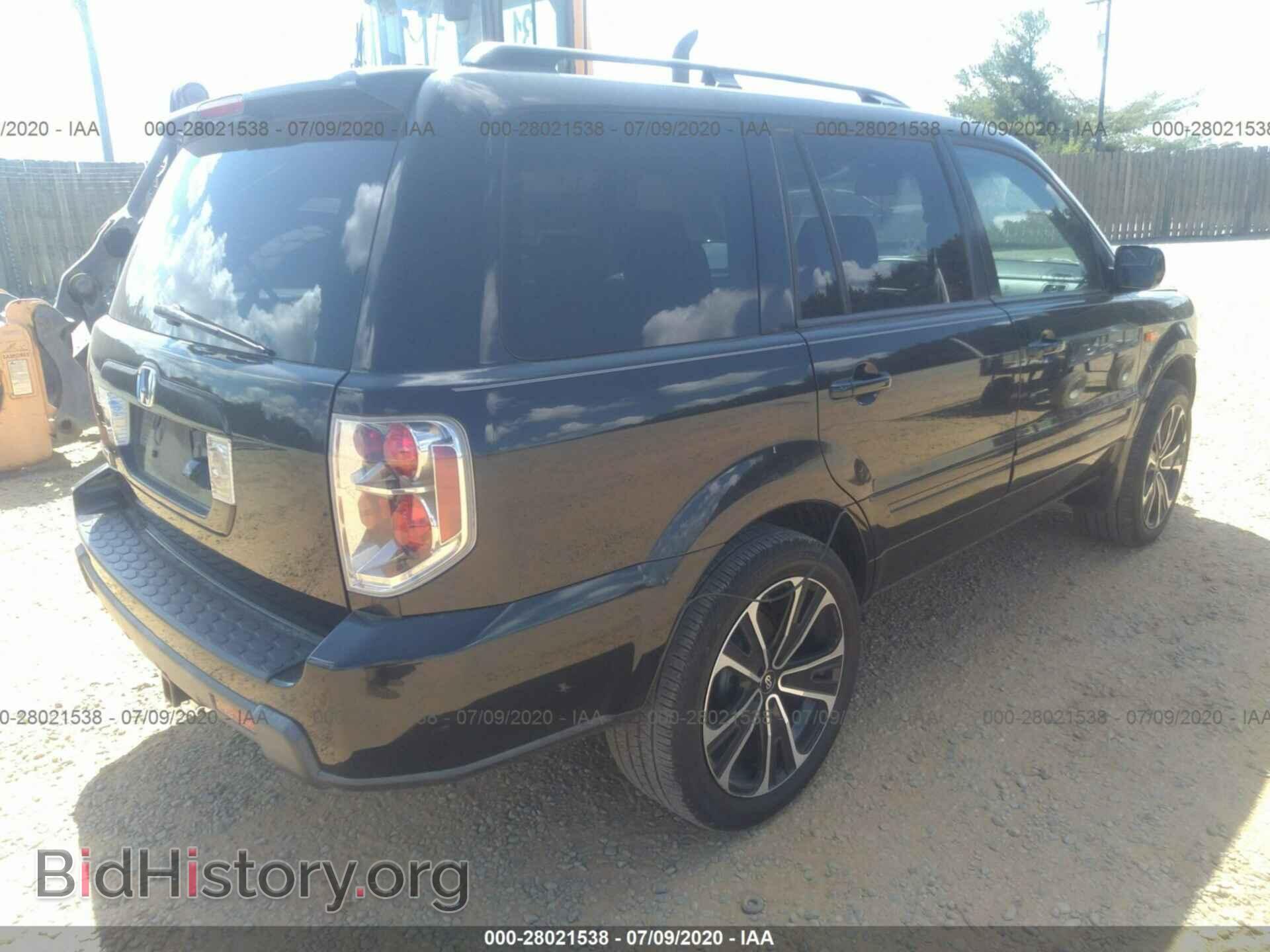 2006 HONDA PILOT - VIN: 5FNYF28766B047896 - Фото 4