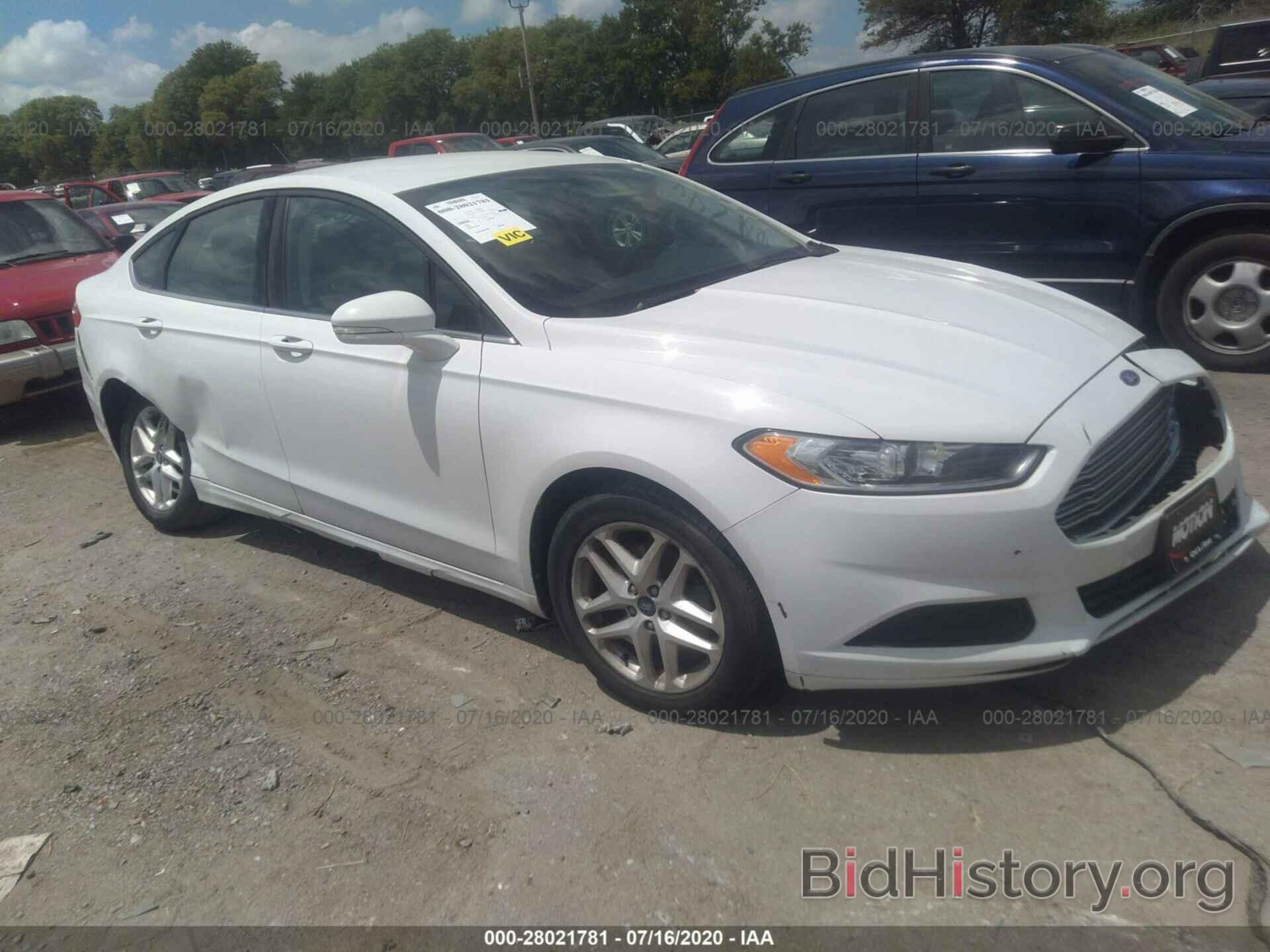 Photo 3FA6P0HR7DR194921 - FORD FUSION 2013